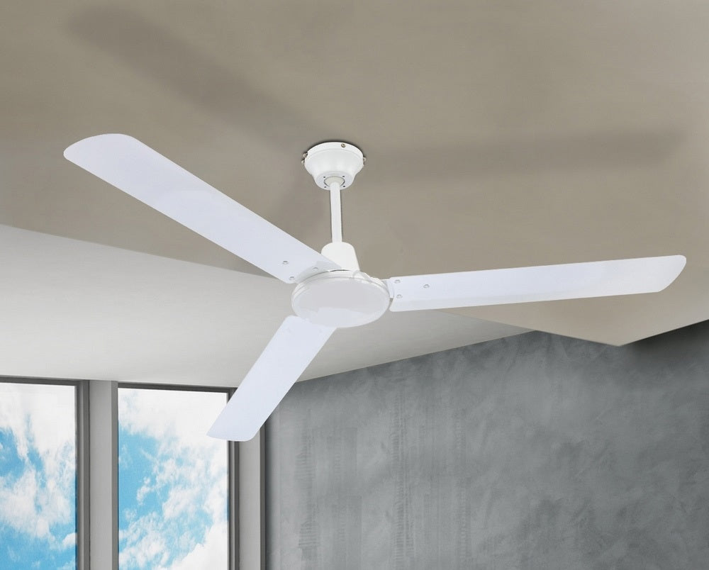 Ventilatore a soffitto con pale metalliche NIKLAS