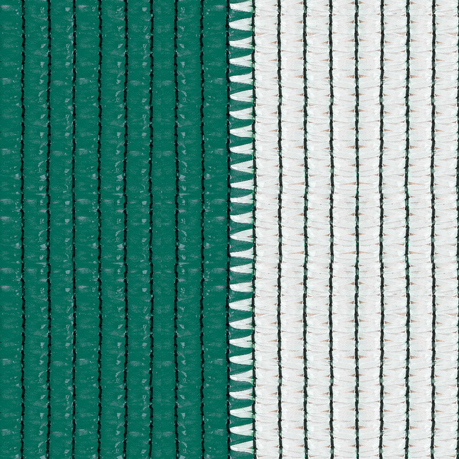 Stuoia rete ombreggiante Sombrero Bianco Verde Brixo lunghezza 100 mt