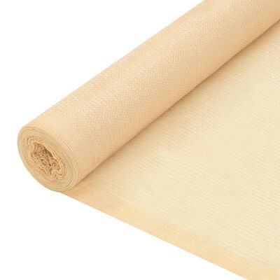 Rete vela ombreggiante privacy beige in rotolo Capri