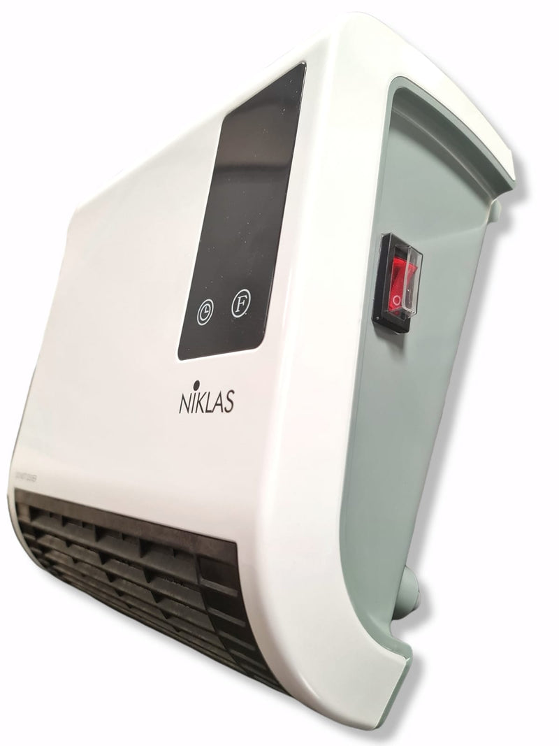 Termoventilatore 2000W Caldobagno stufetta elettrica con termostato