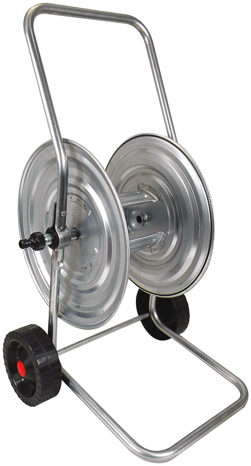 Carrello avvolgitubo da giardino con ruote - 80 metri - A202