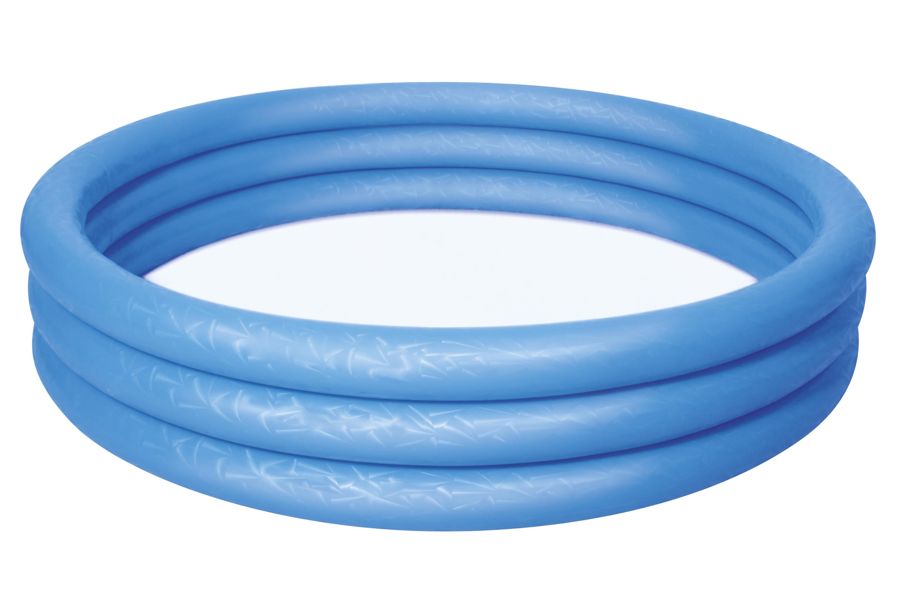 Piscina gonfiabile tonda 3 anelli effetto ghiaccio BestWay 51026
