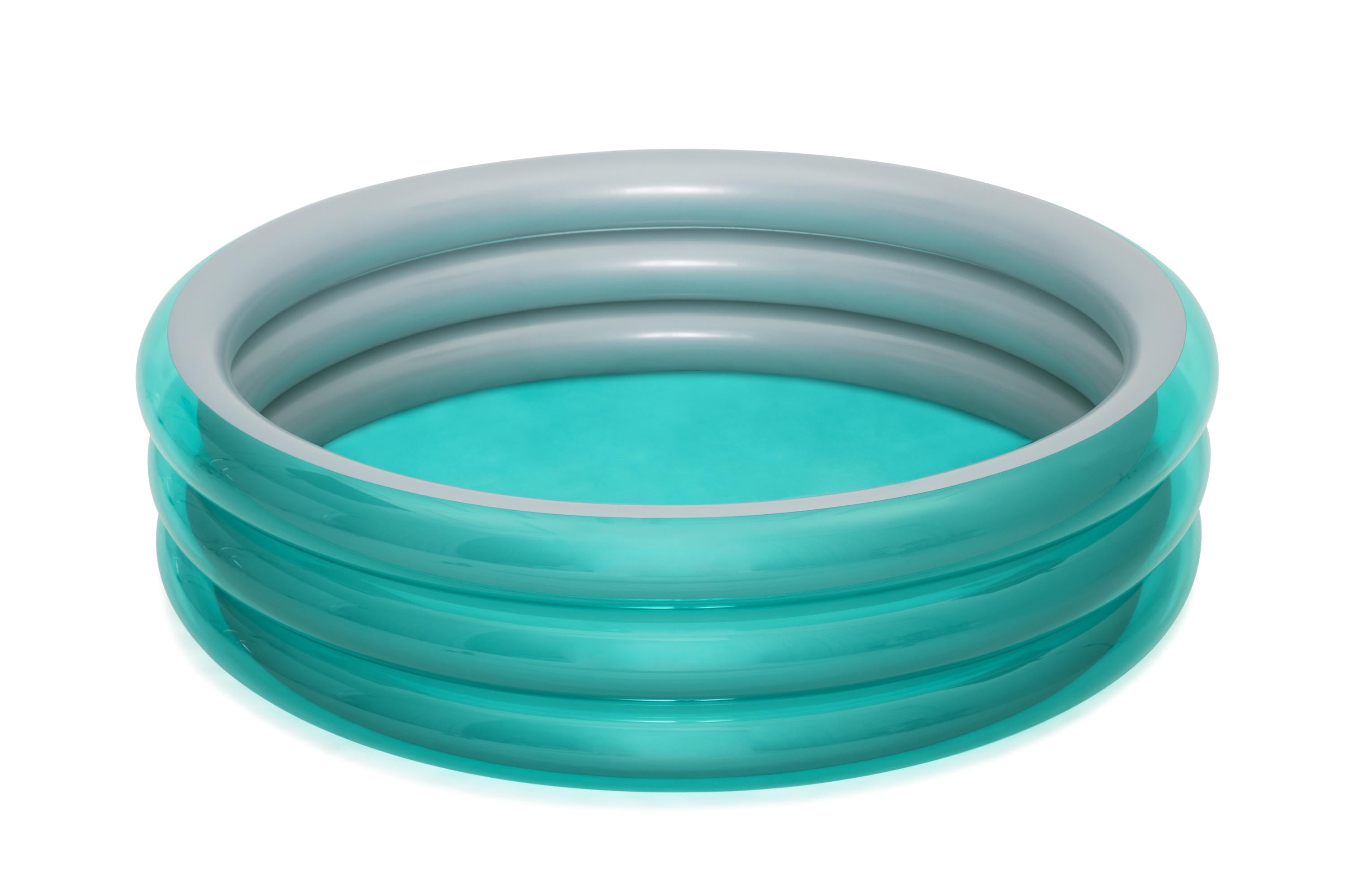 Piscina gonfiabile tonda 3 anelli grande metallica BestWay 51043