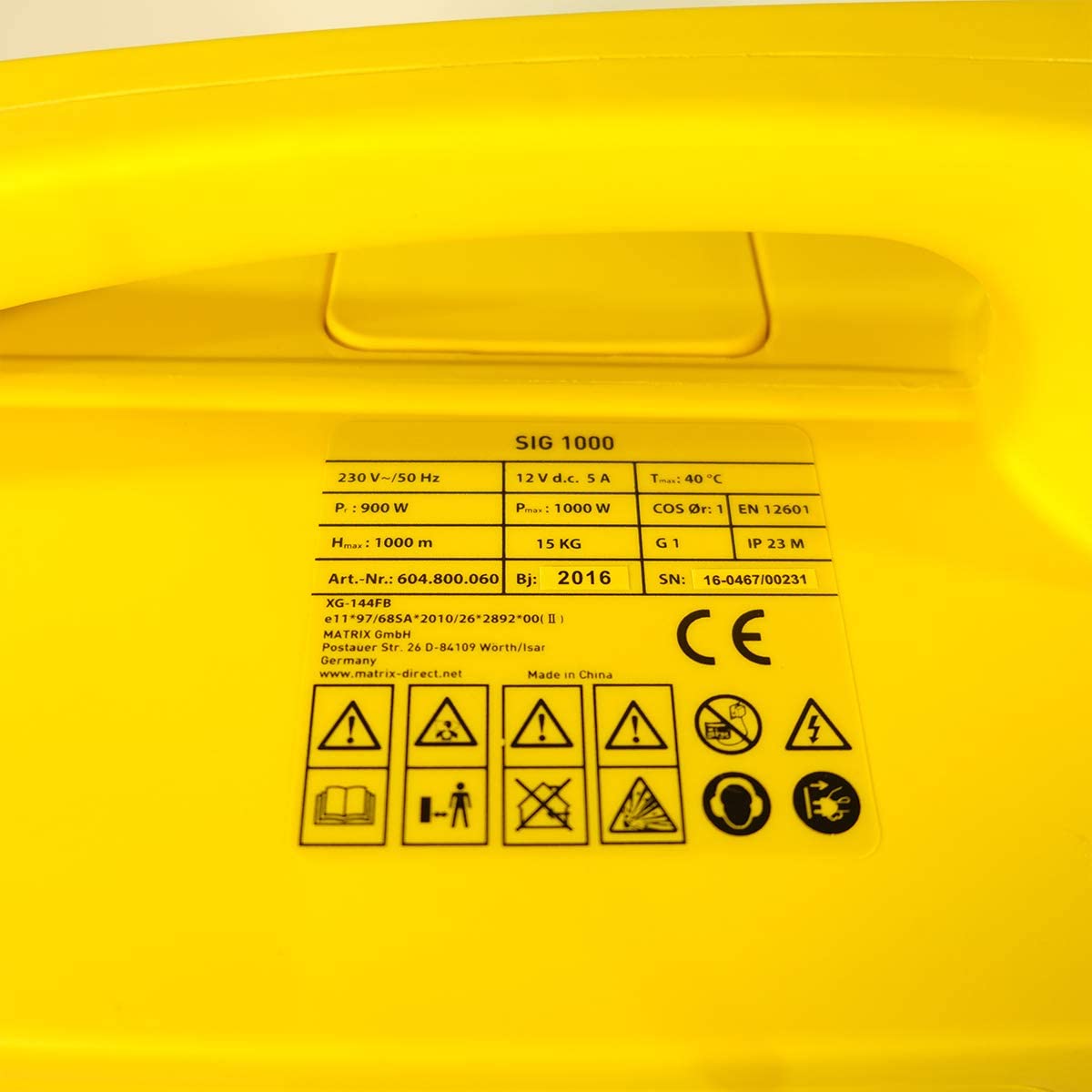 Generatore di Corrente INVERTER Gruppo Elettrogeno Portatile 1000W Stanley SIG 1000