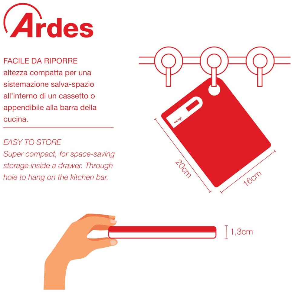 Bilancia da cucina digitale Ral AR1PA1/R Ardes
