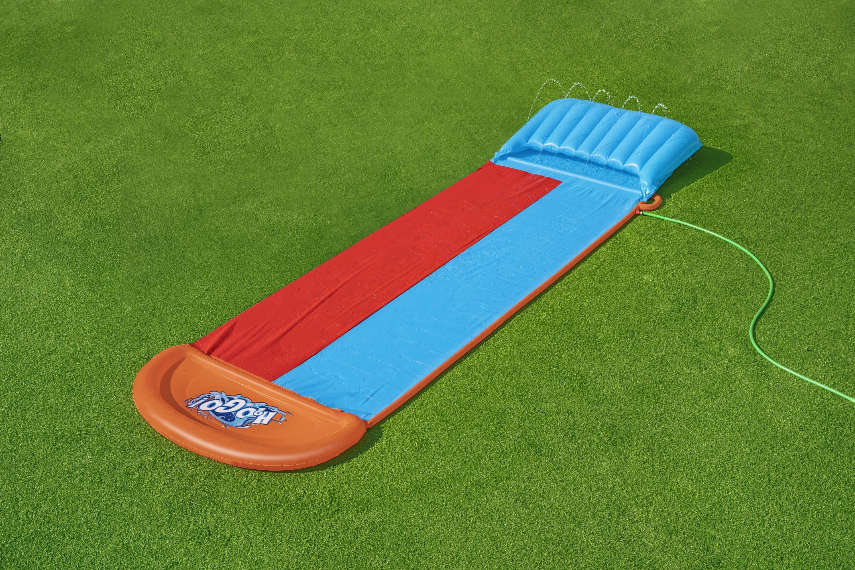Scivolo doppio gonfiabile H2OGO Tsunami Splash Ramp 488 cm Bestway 52478