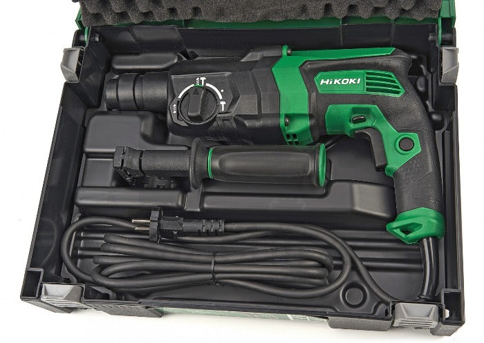 Trapano Martello Tassellatore a percussione 3 Modalità 830w HIKOKI DH26PC2W1