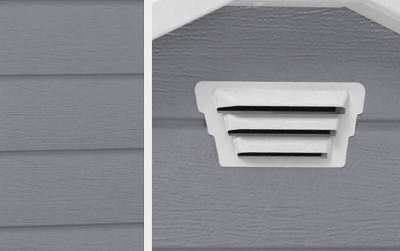 Garden Cottage da giardino in resina L183xP111xH200 - Keter Manor Pent 6x4