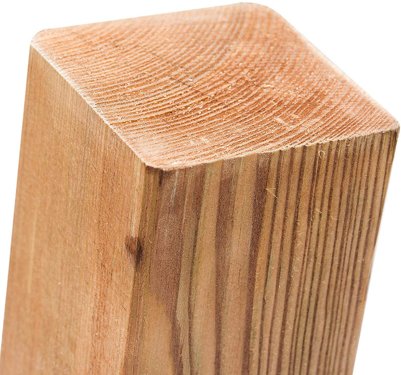 Palo quadrato in legno di pino autoclavato LASA