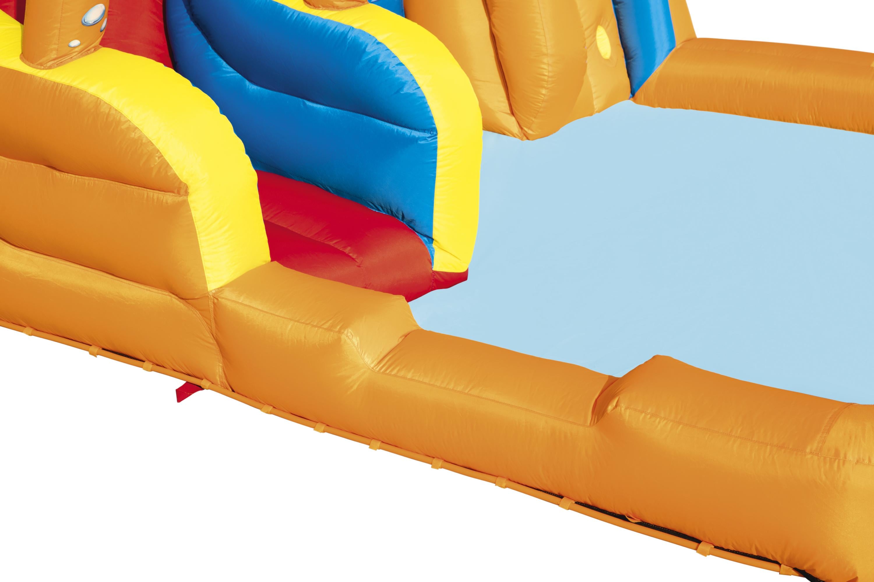 Parco giochi gonfiabile H2OGO scivolo ed arrampicata Turbo Splash Bestwa