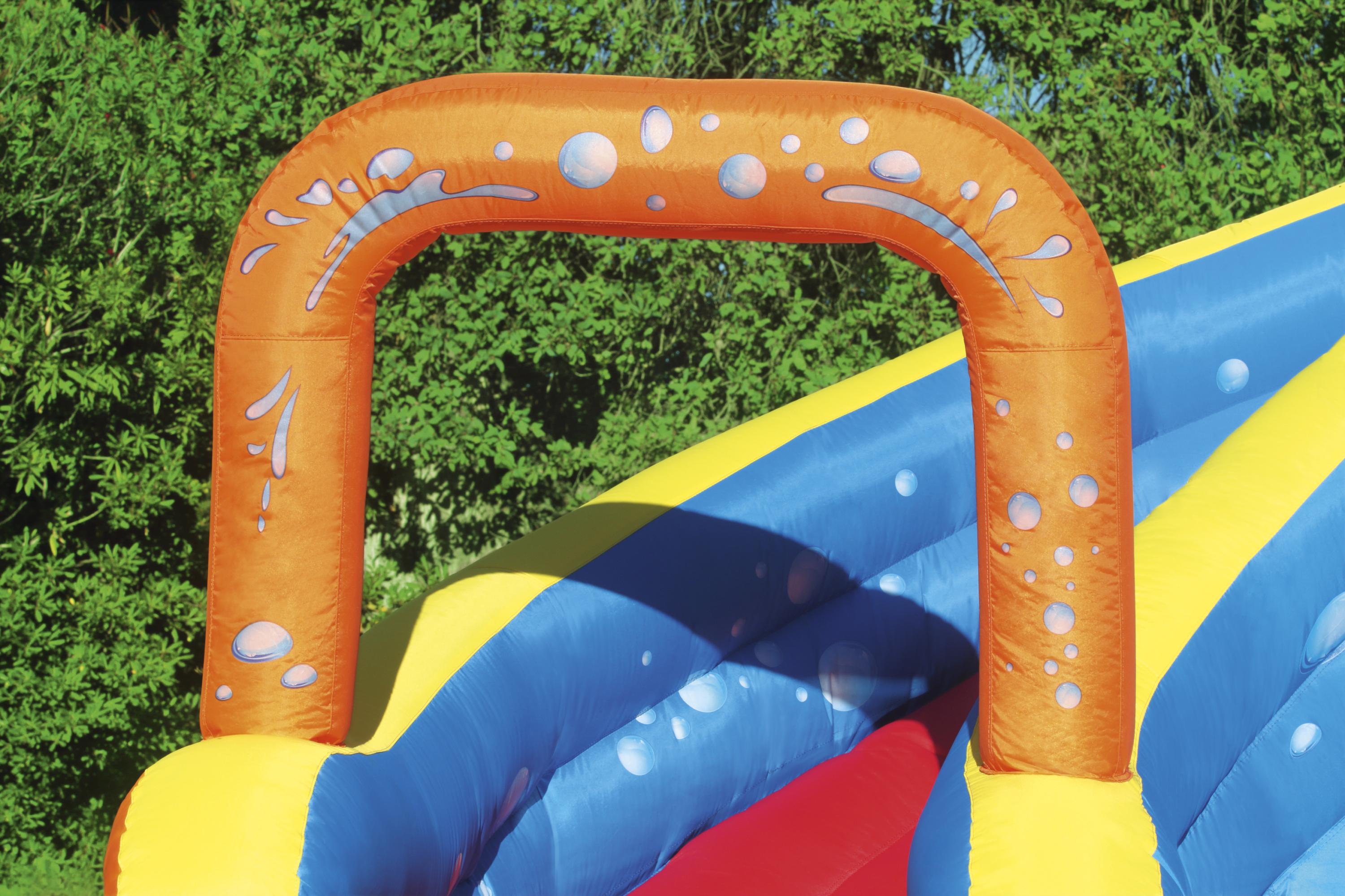 Parco giochi gonfiabile H2OGO scivolo ed arrampicata Turbo Splash Bestway 53301
