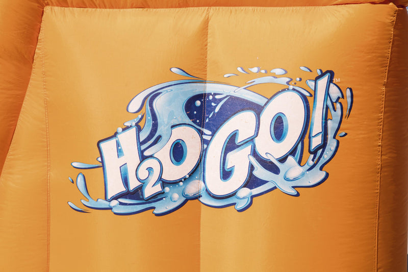 Parco giochi gonfiabile H2OGO scivolo ed arrampicata Turbo Splash Bestwa