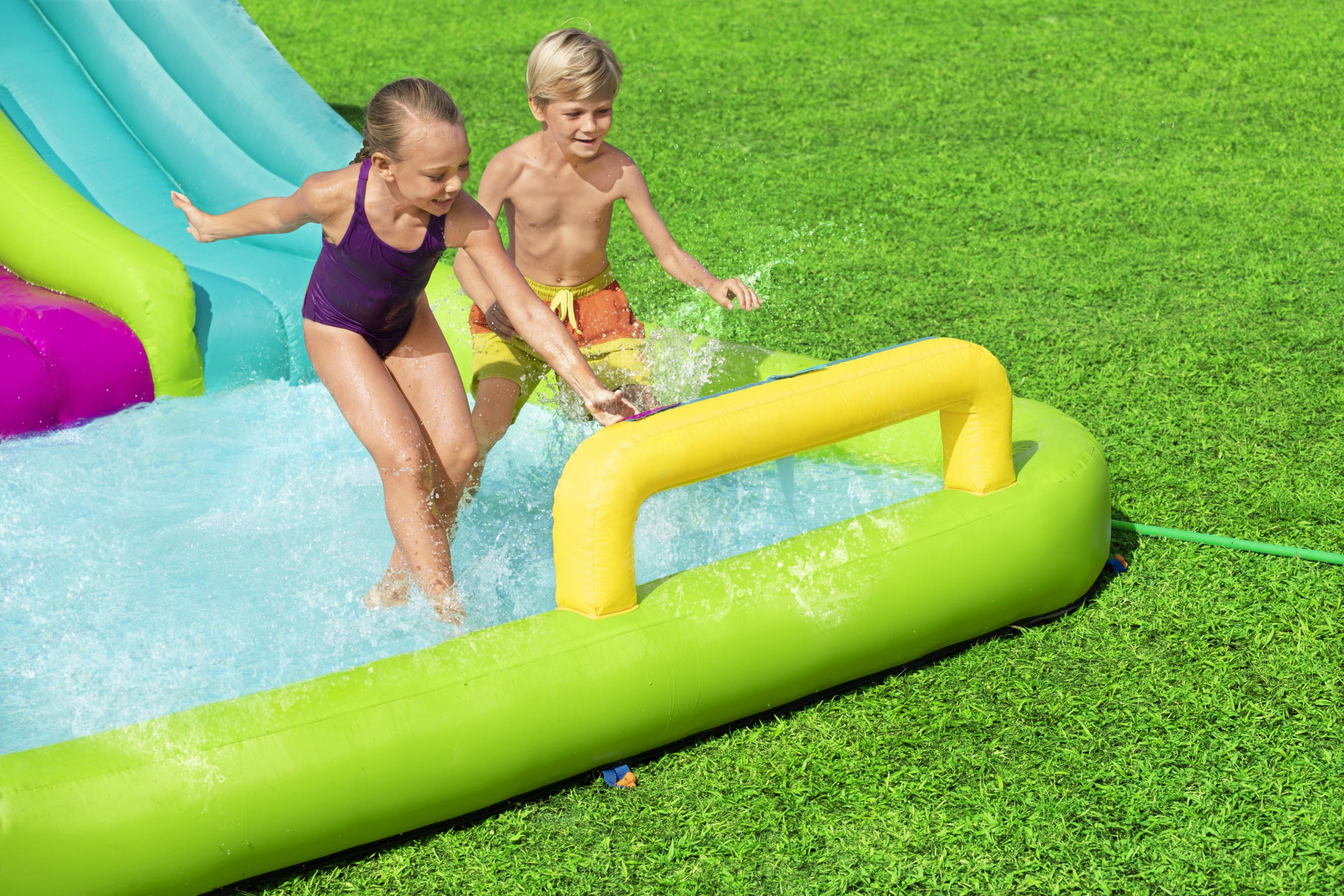 Parco acquatico gonfiabile gigante Splash Course Bestway 53387