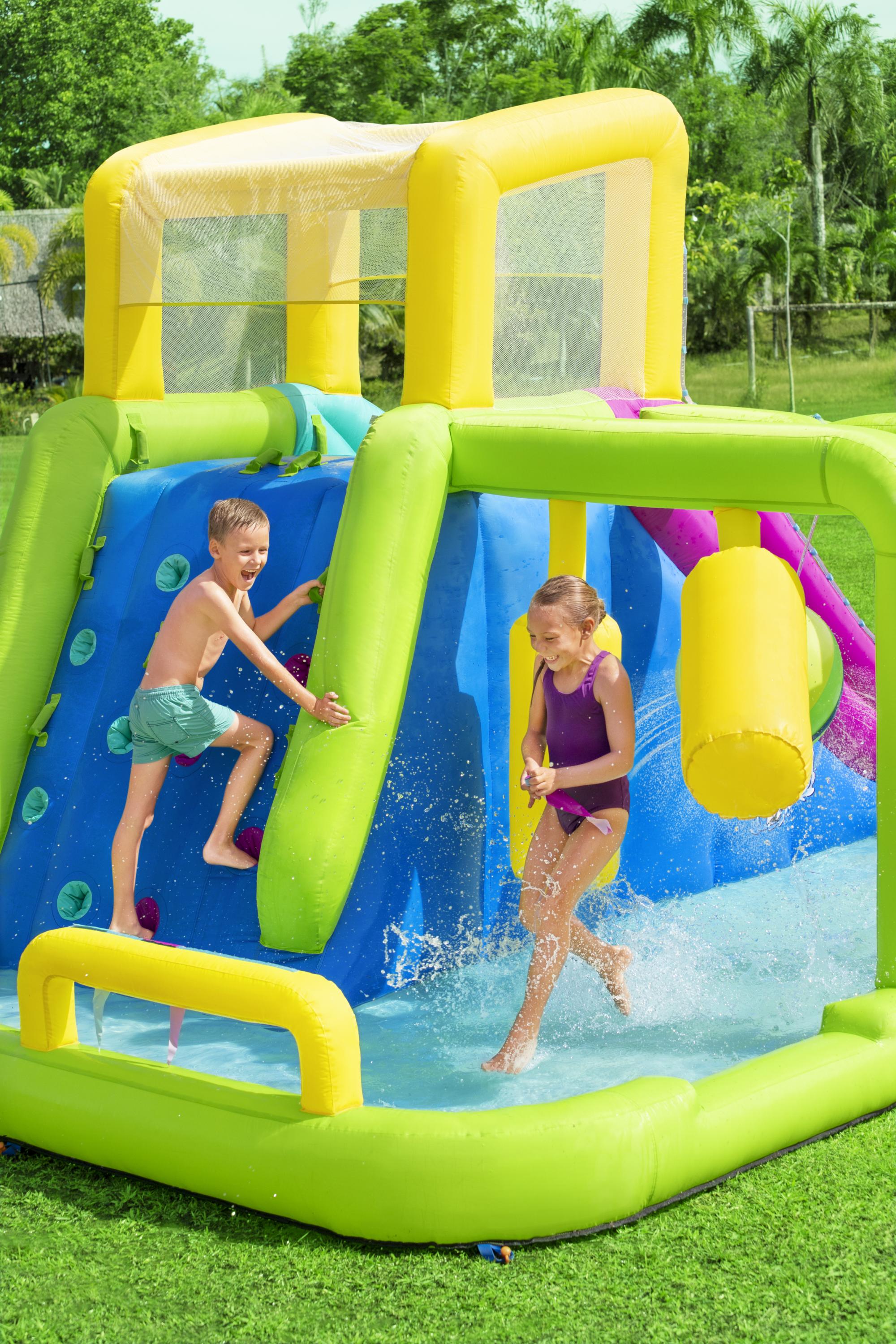 Parco acquatico gonfiabile gigante Splash Course Bestway 53387