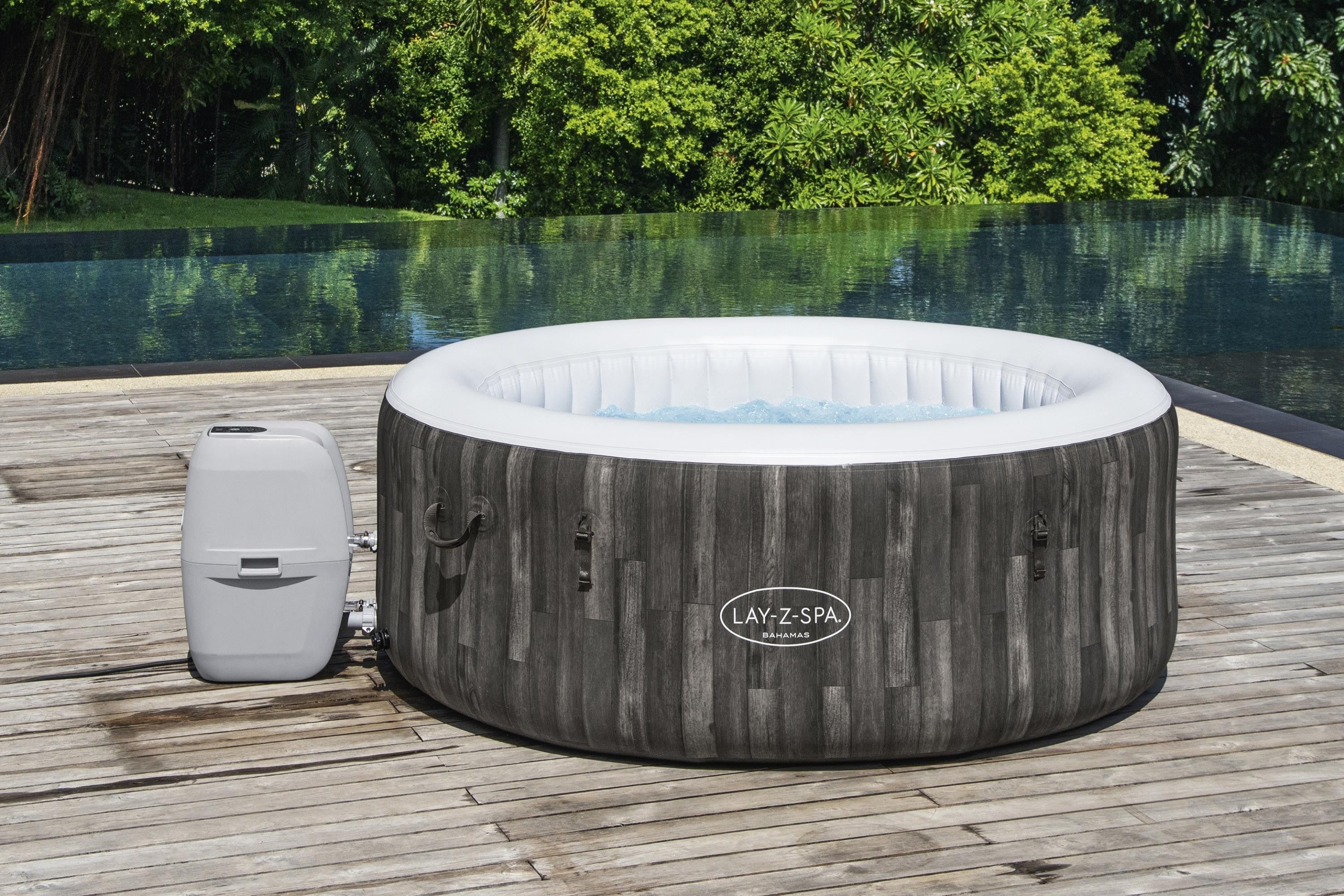 Piscina SPA Idromassaggio Lay-Z-Spa Bahamas AirJet Bestway 60005