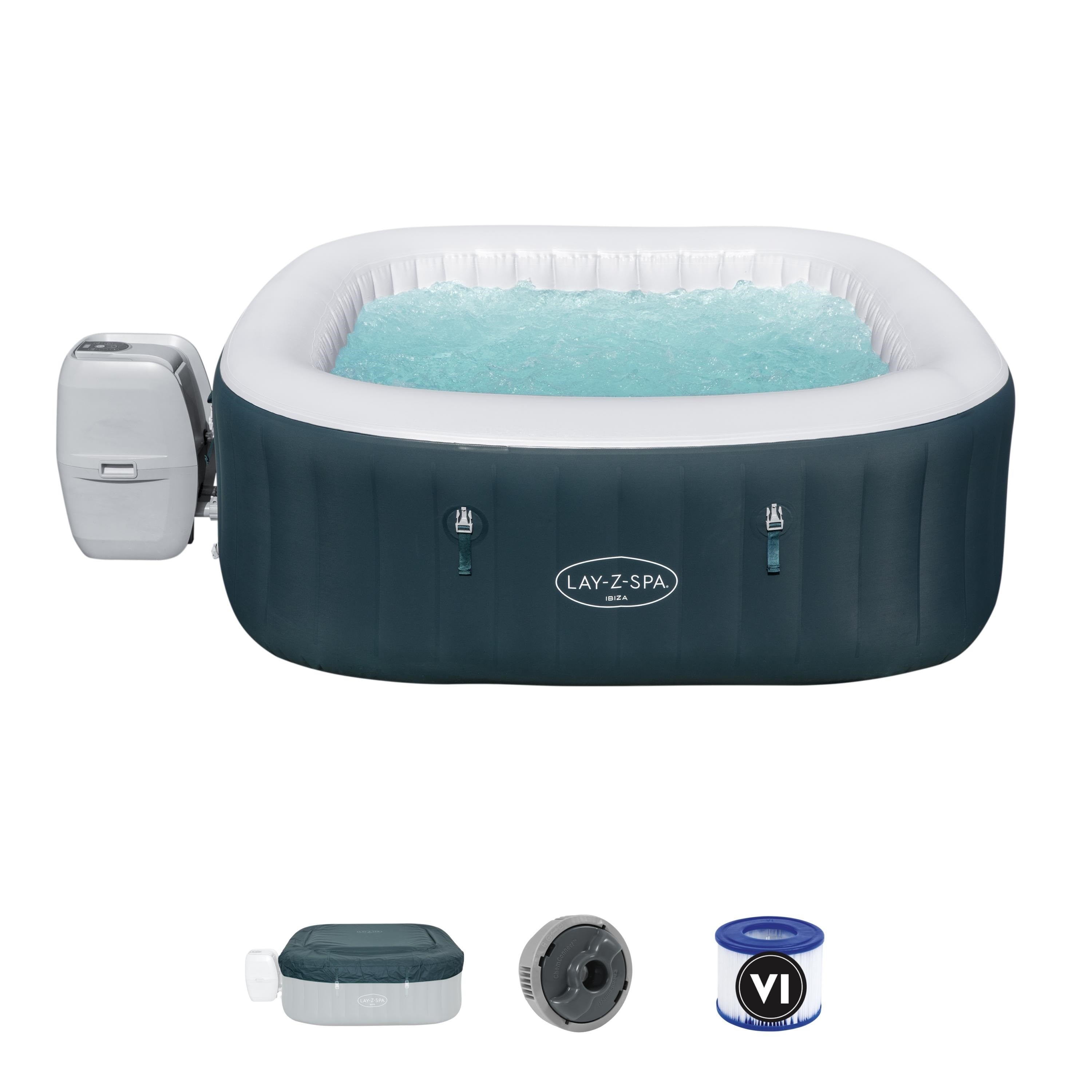 Piscina SPA idromassaggio Lay-Z-Spa Ibiza AirJet Bestway 60015