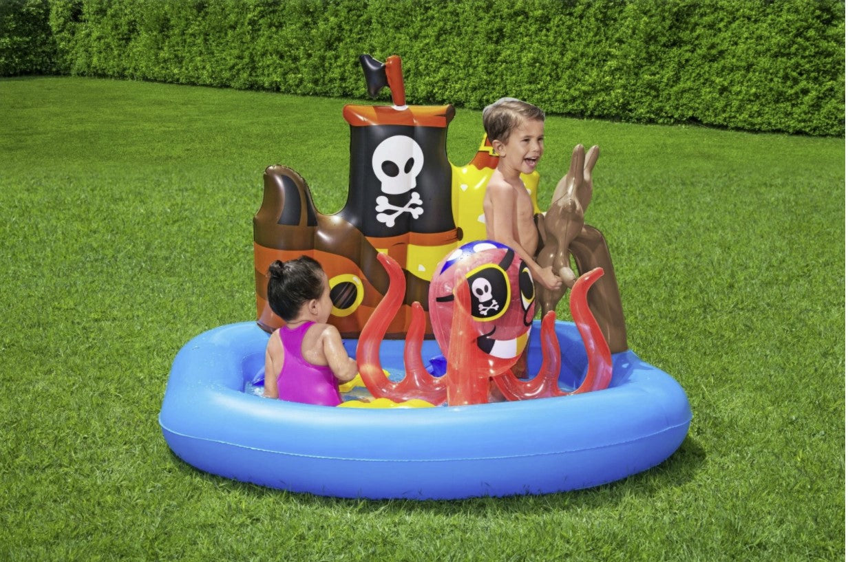 Piscina gonfiabile Play  Center nave pirati BESTWAY 52211