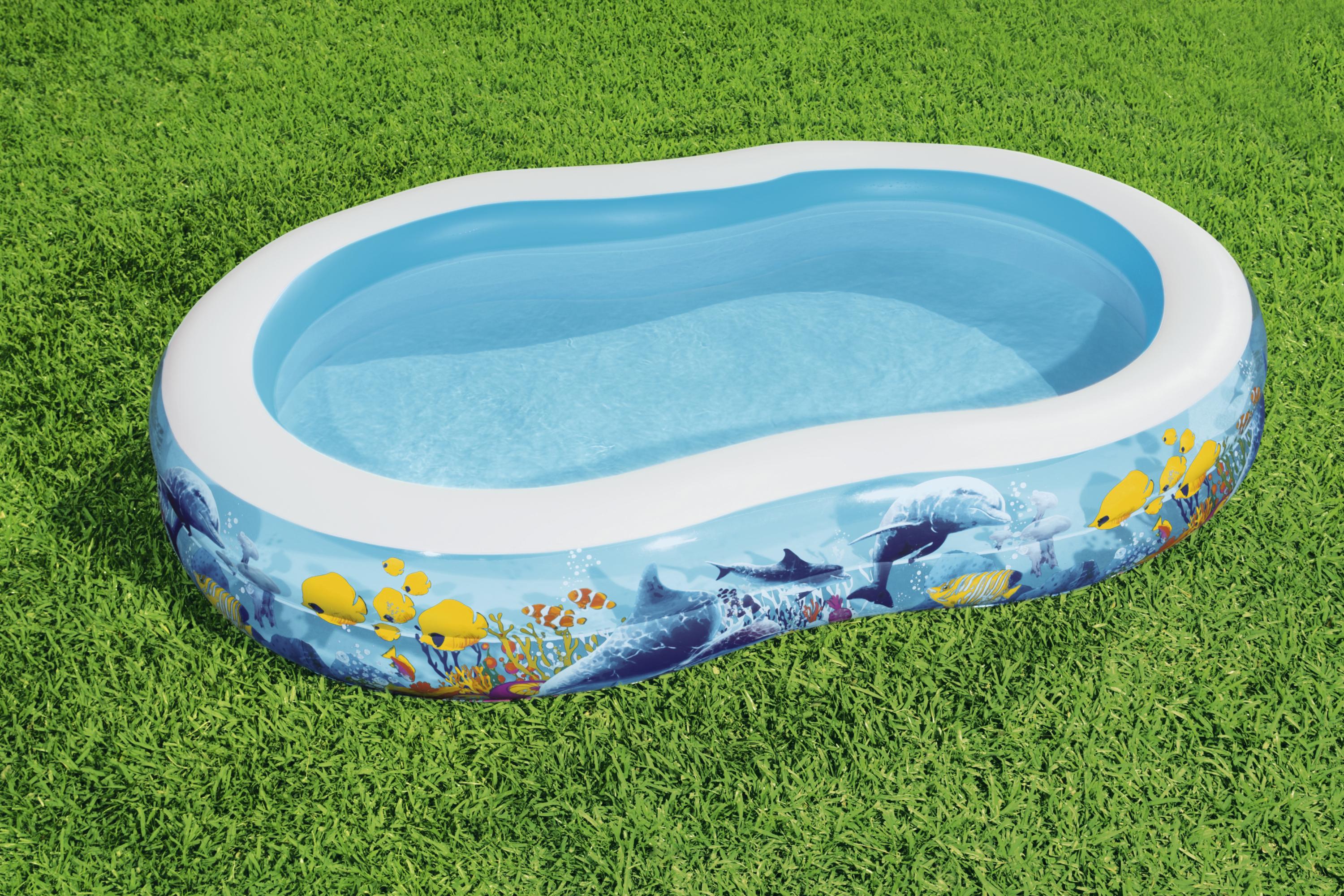 Piscina gonfiabile Family ad Otto barriera corallina BestWay 54118