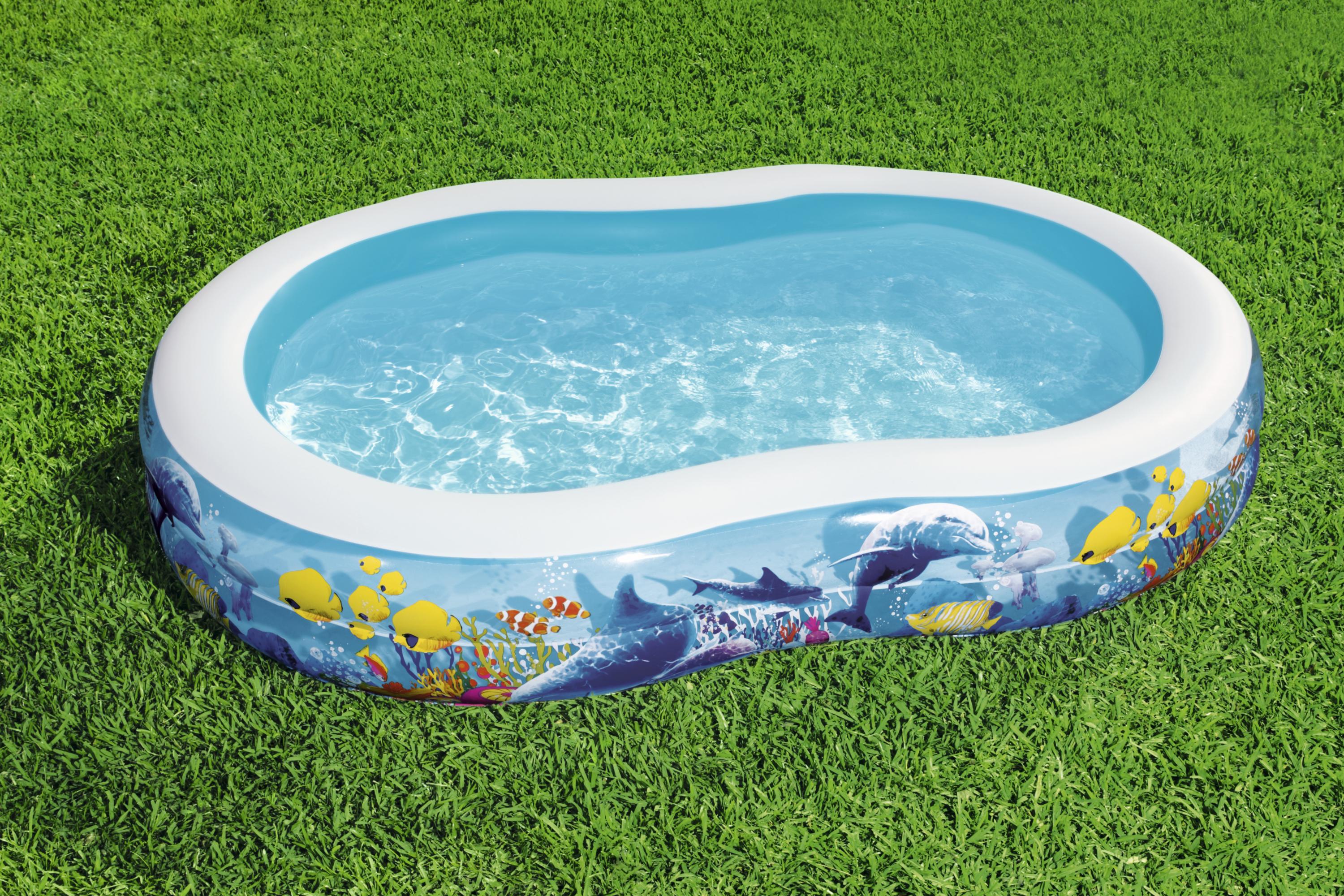 Piscina gonfiabile Family ad Otto barriera corallina BestWay 54118