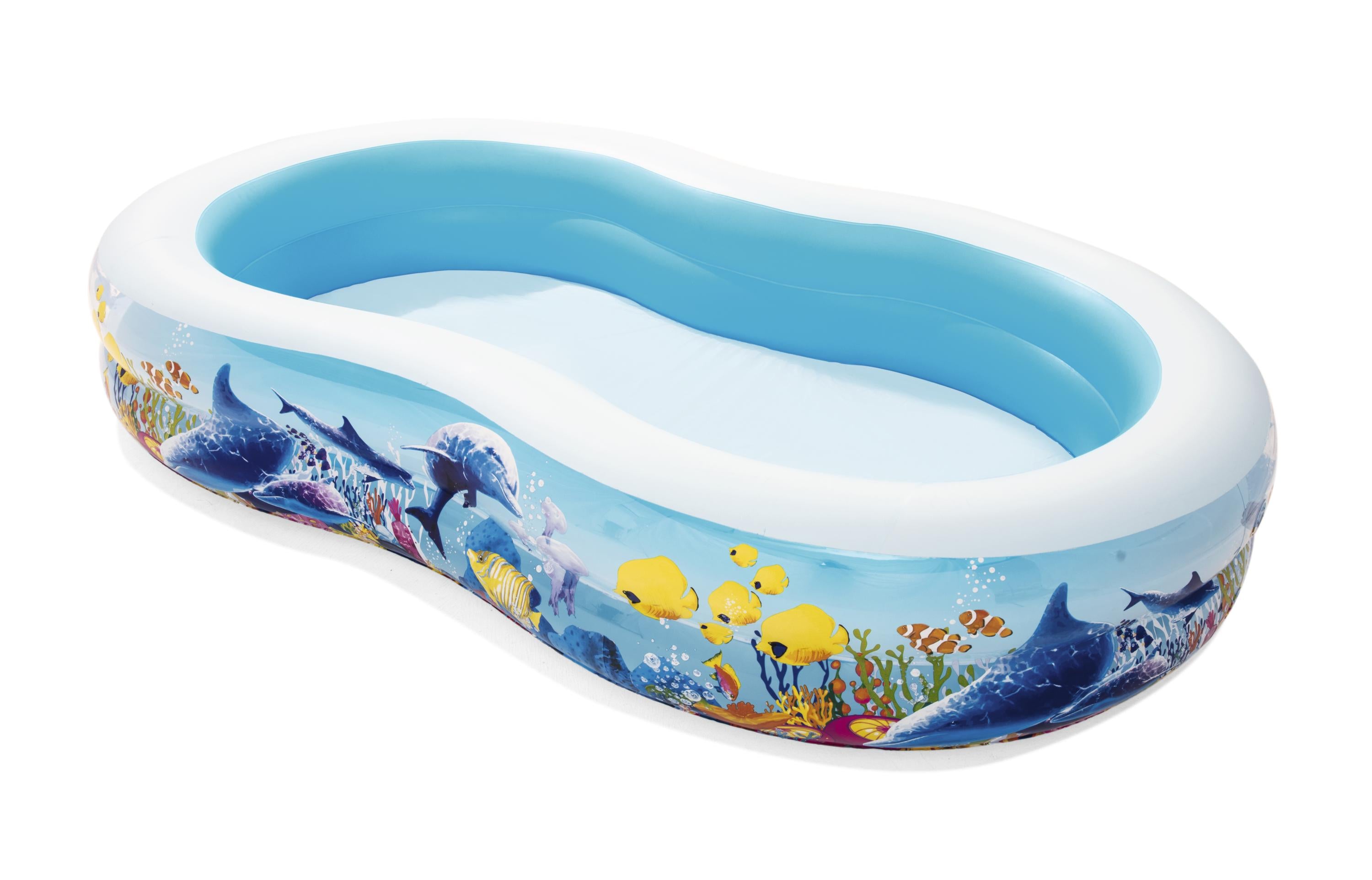 Piscina gonfiabile Family ad Otto barriera corallina BestWay 54118