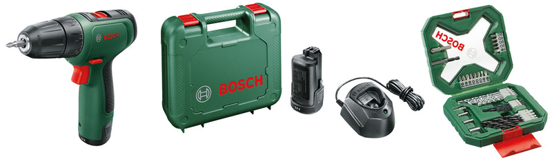 Trapano avvitatore a batteria 12V 1.5Ah integrata con valigetta BOSCH