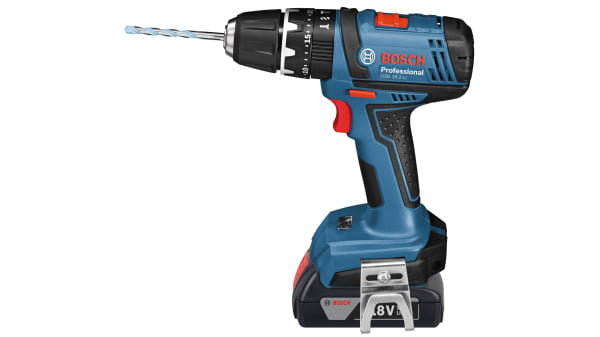 Trapano Avvitatore a batteria 18V + 3 batterie BOSCH Professional GSR18-2-LI