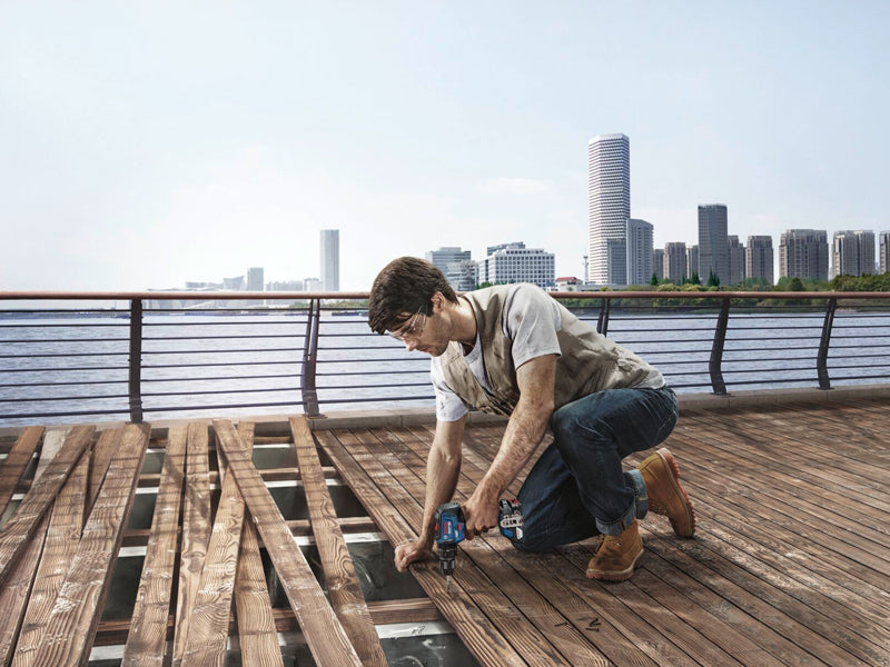 Trapano Avvitatore 18V con 2 batterie BOSCH Professional GSB18V-55