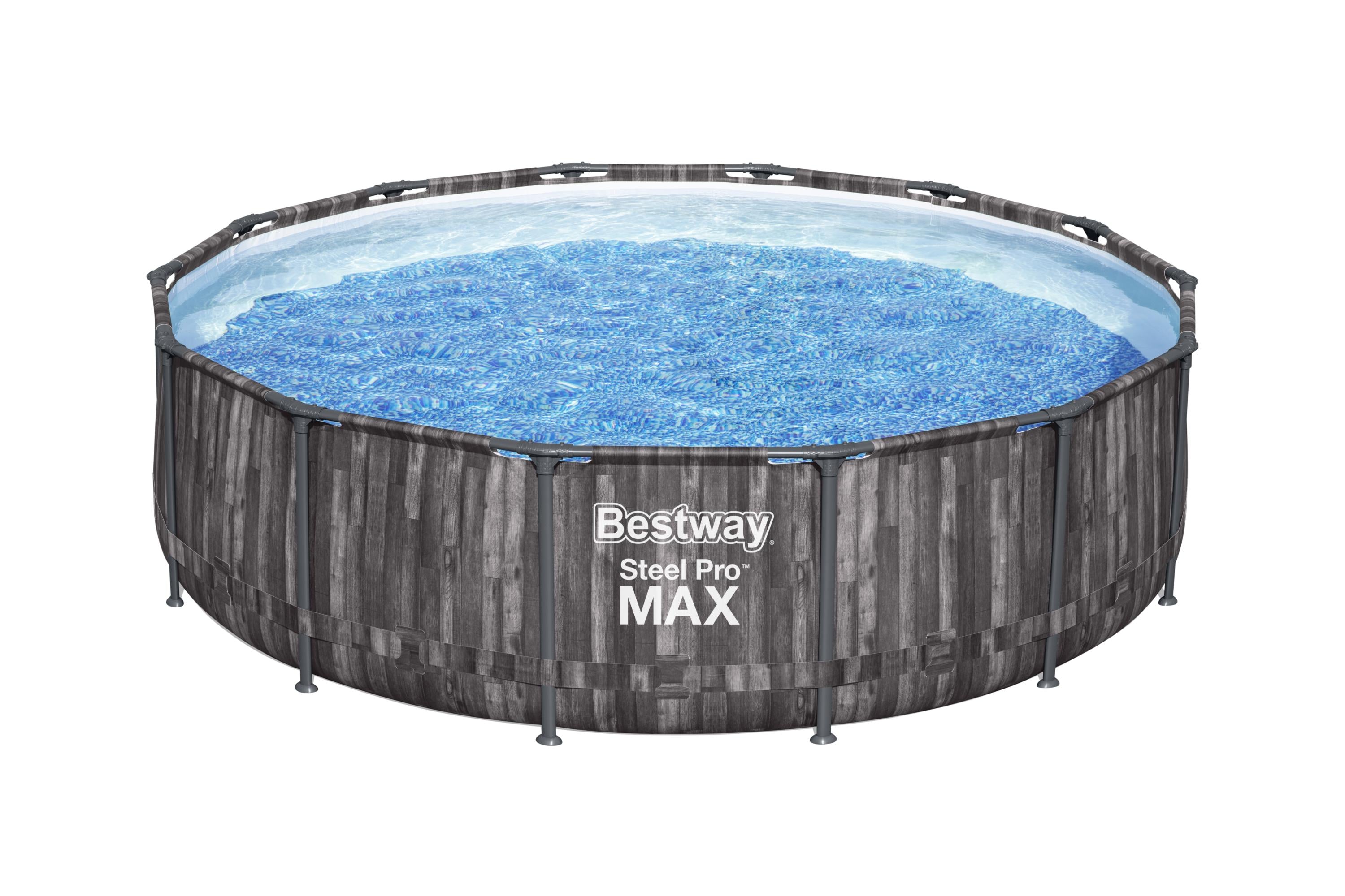Piscina con struttura rotonda Steel Pro MAX 427x107 cm Bestway 5614Z