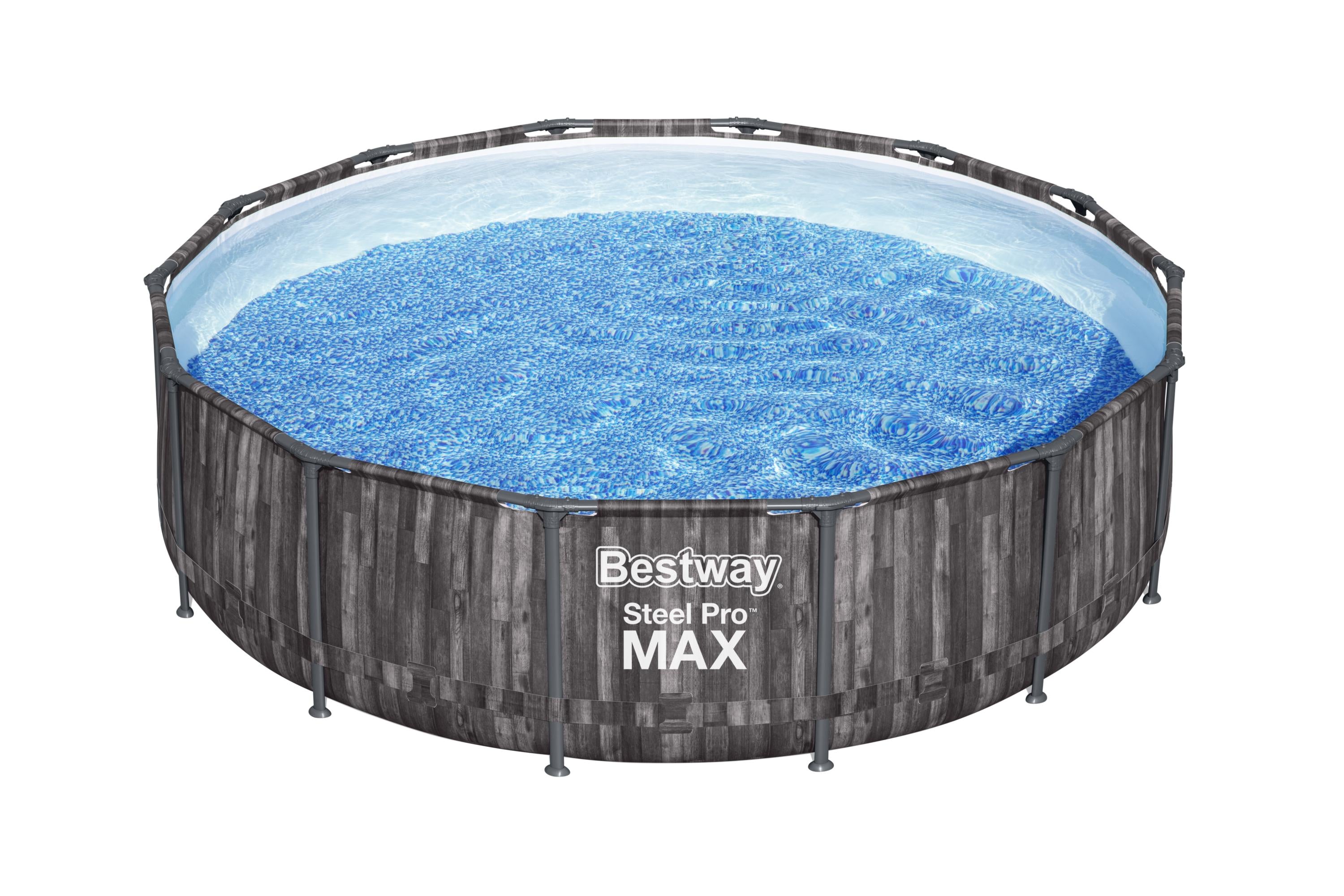 Piscina con struttura rotonda Steel Pro MAX 427x107 cm Bestway 5614Z