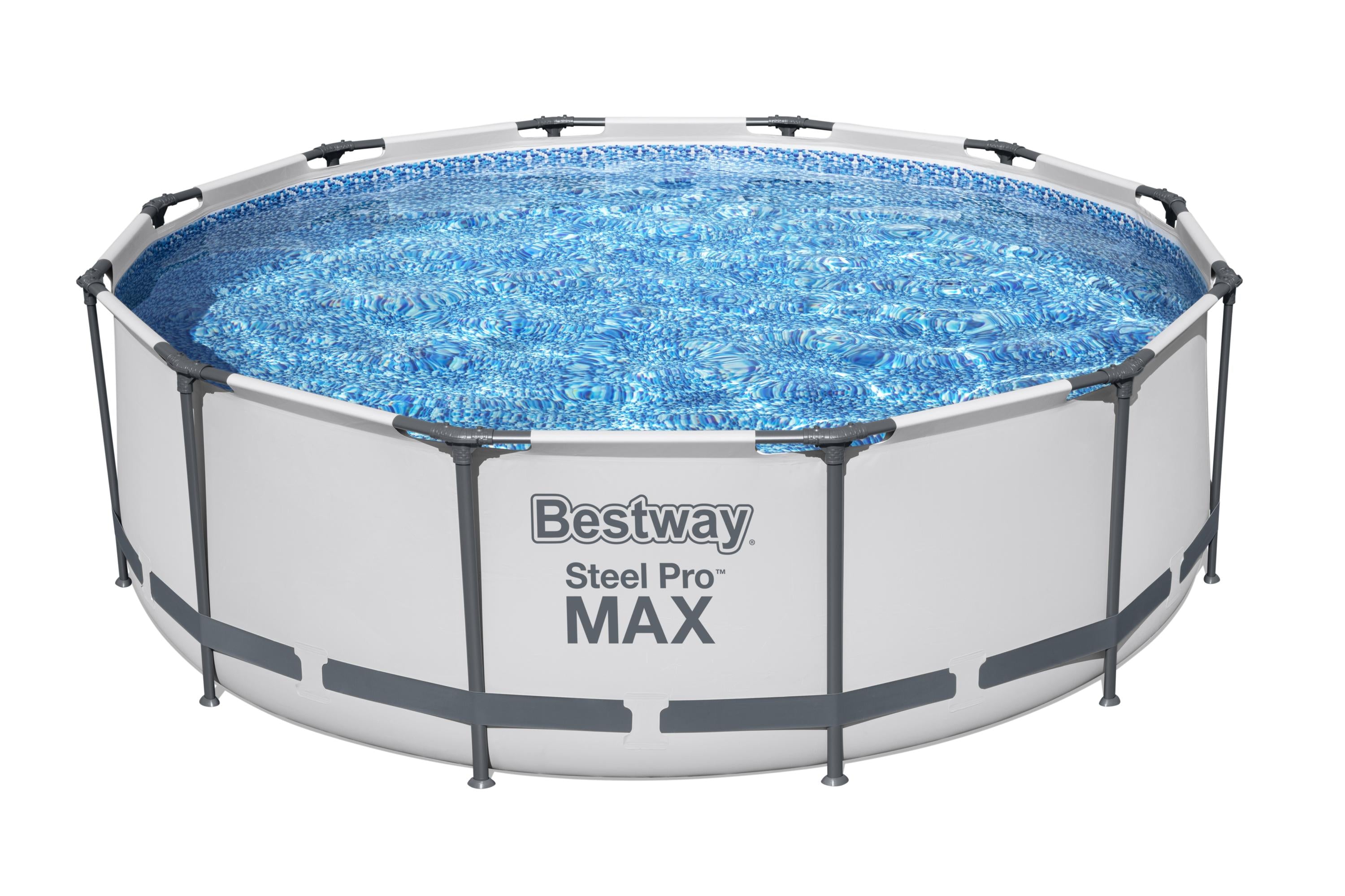 Piscina con struttura rotonda Steel Pro MAX 366x100 cm Bestway 56418