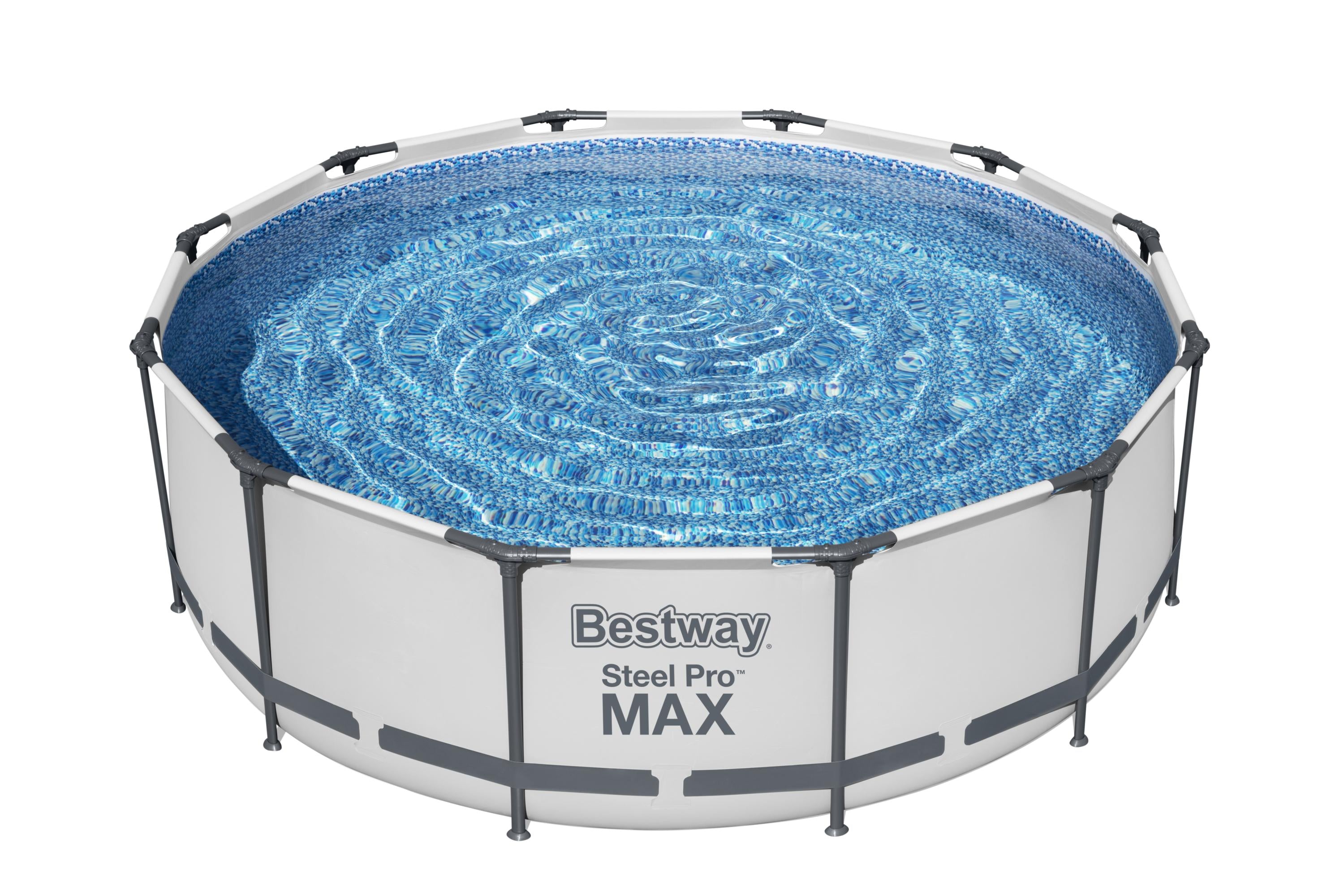Piscina con struttura rotonda Steel Pro MAX 366x100 cm Bestway 56418