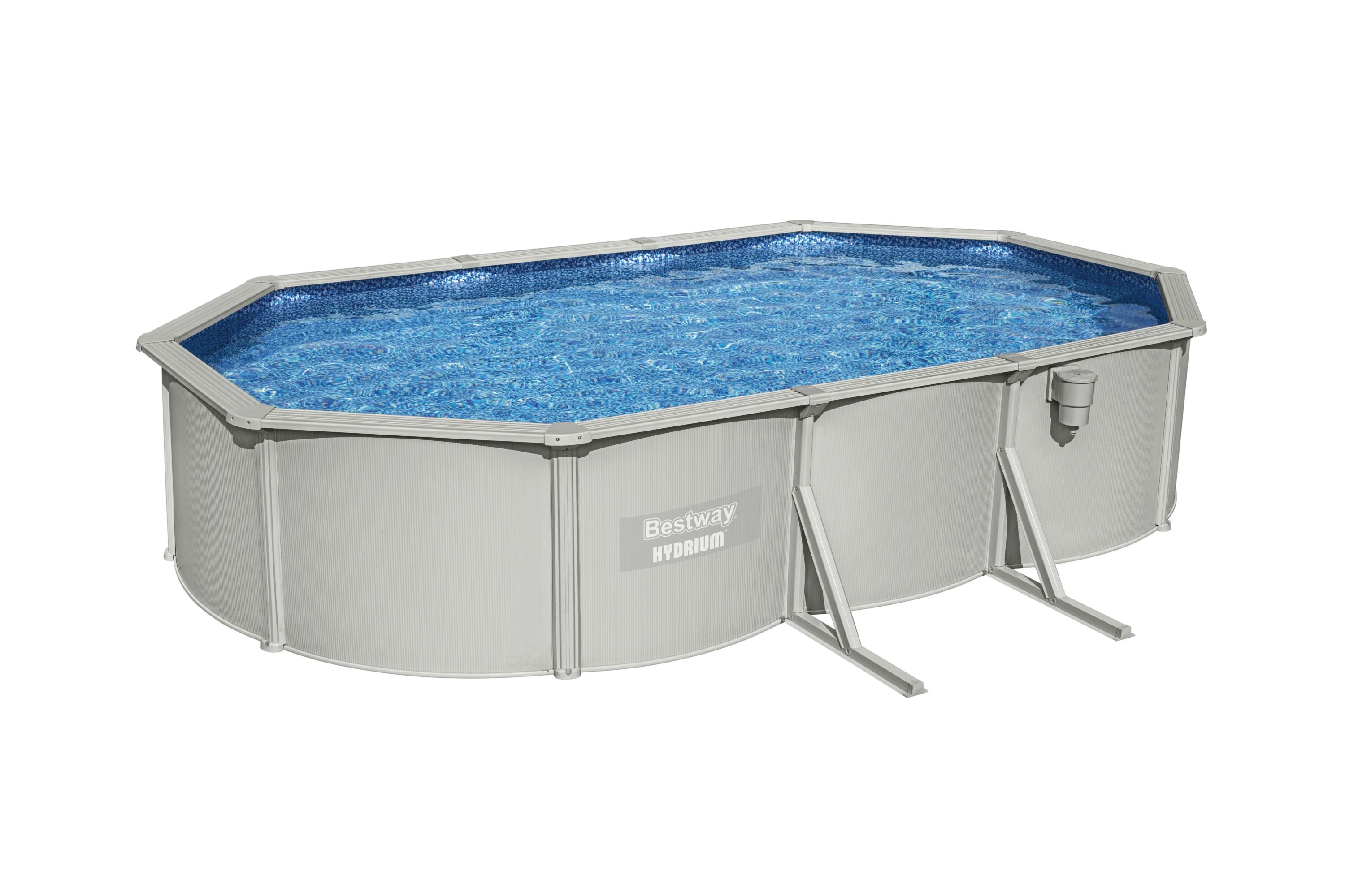 Piscina fuori terra ovale Hydrium 610x360x120 cm Bestway 56369