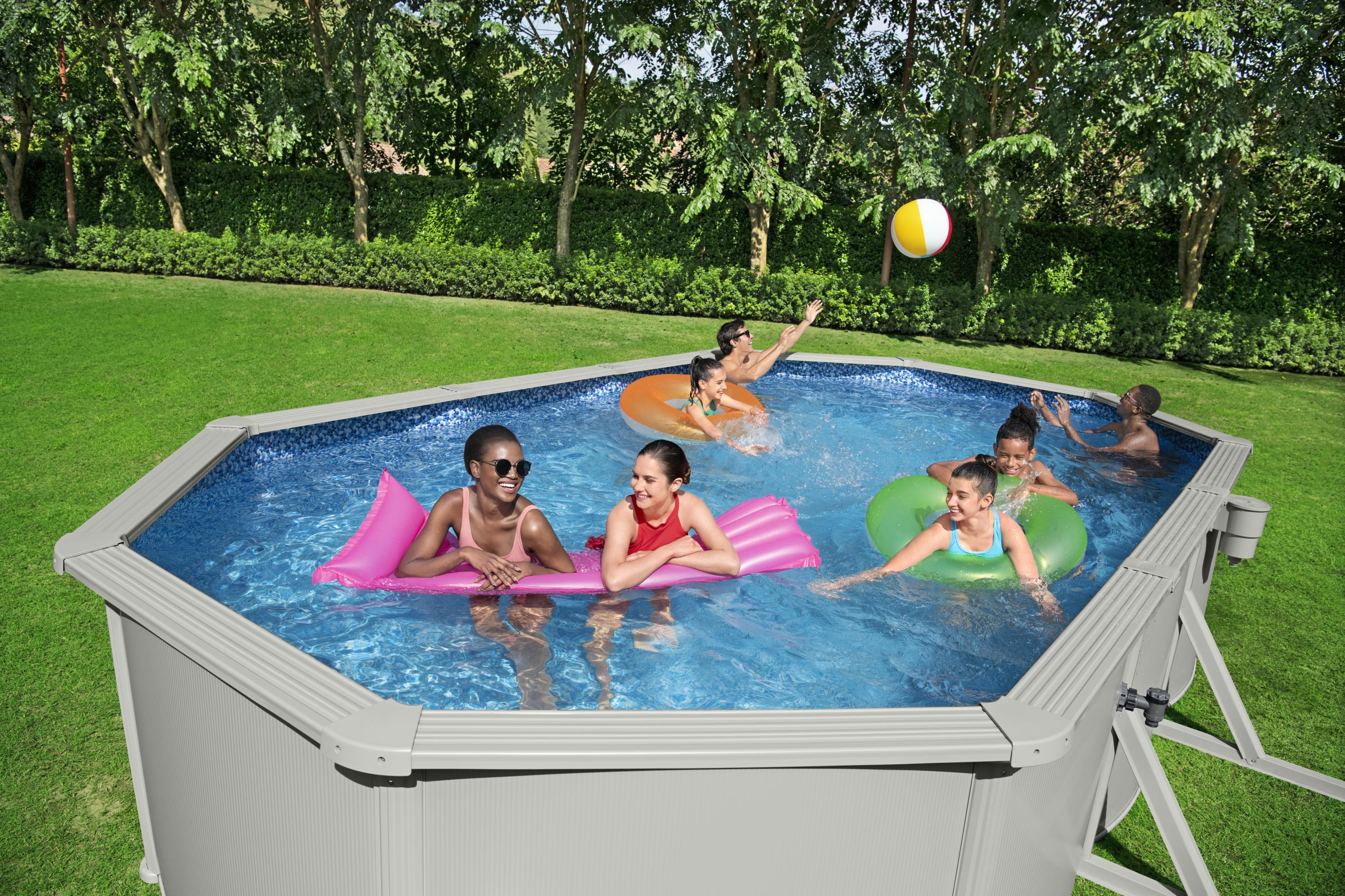 Piscina fuori terra ovale Hydrium 610x360x120 cm Bestway 56369