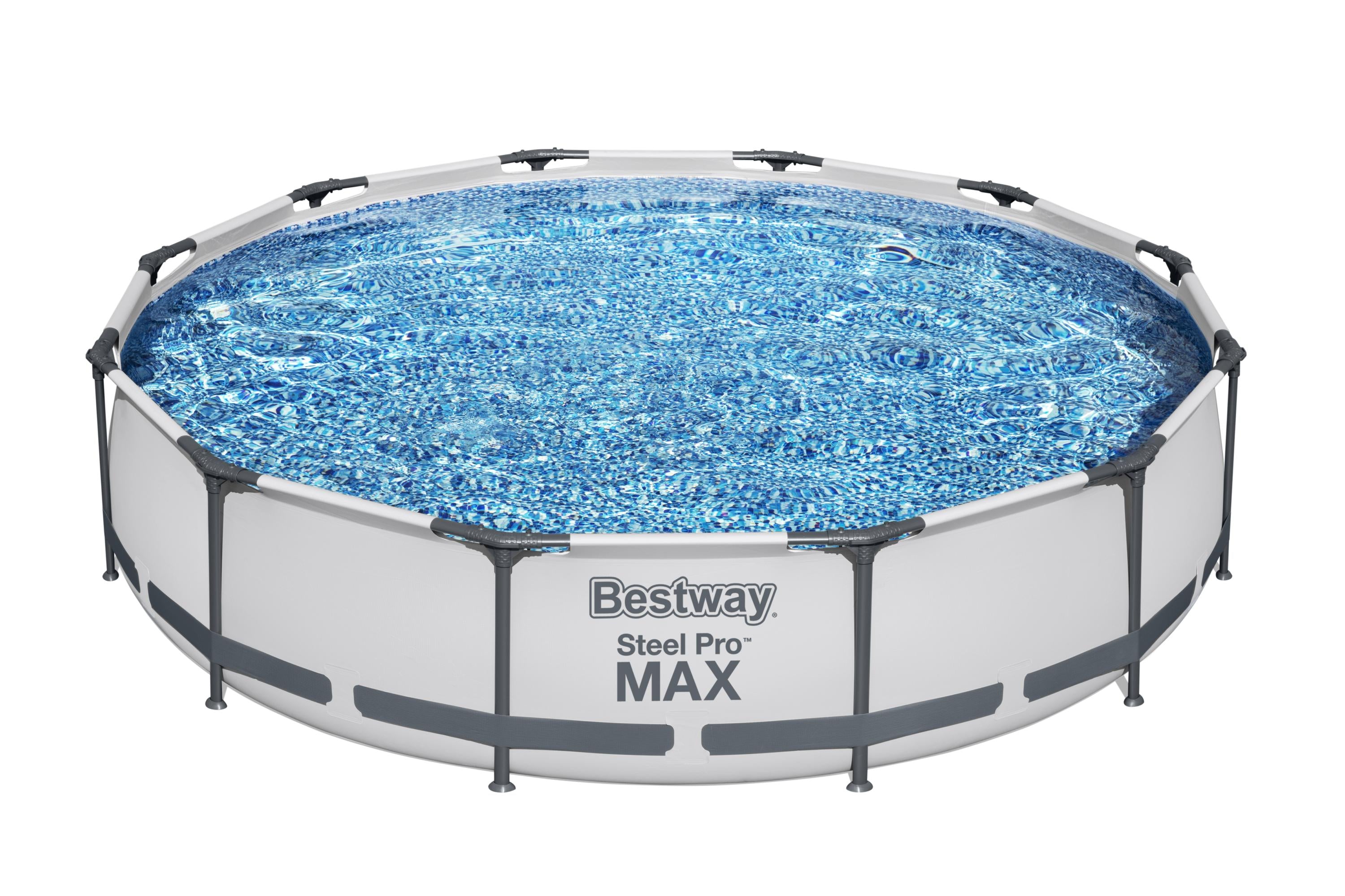 Piscina con struttura rotonda Steel Pro MAX 366x76 cm Bestway 56416