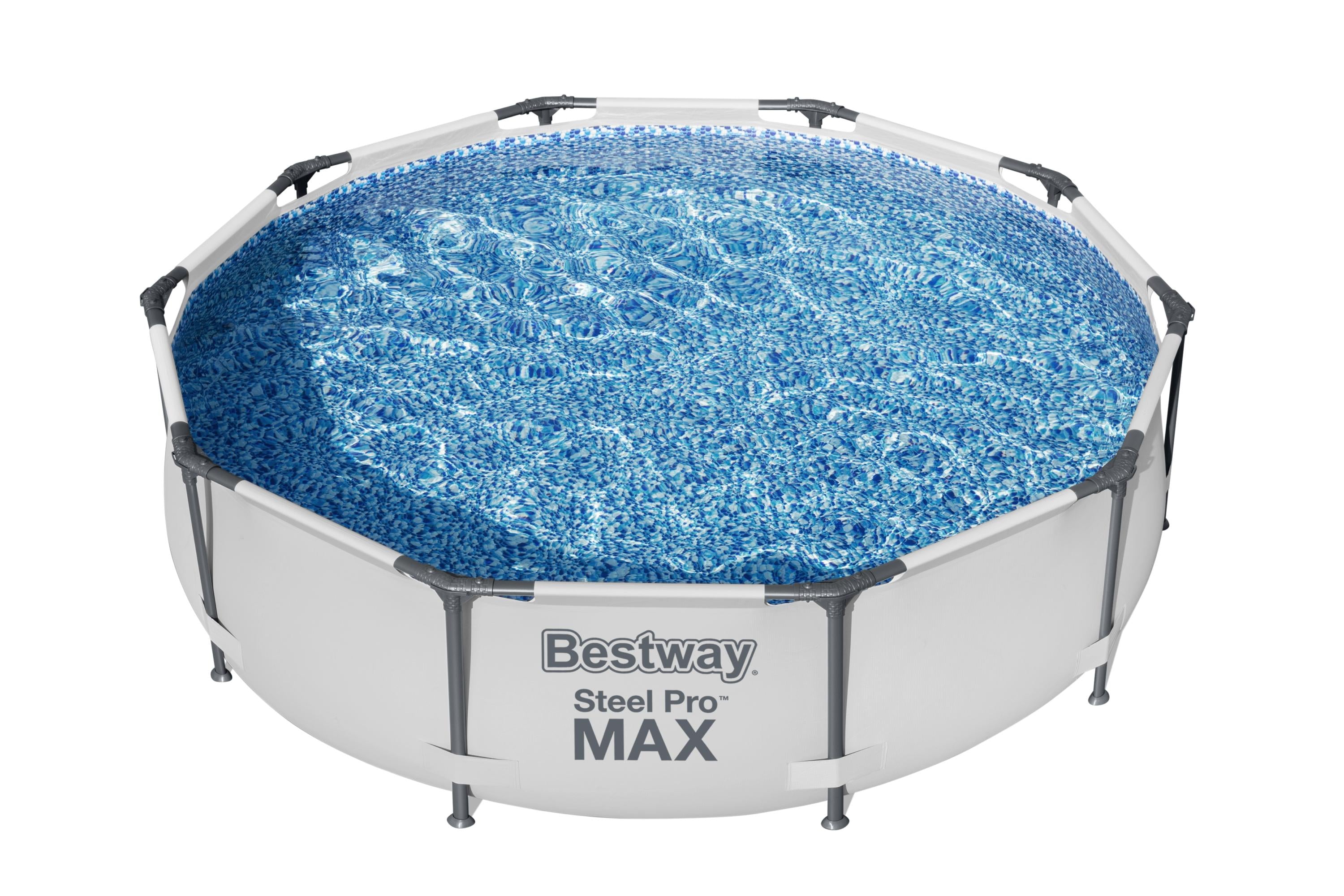 Piscina con struttura rotonda Steel Pro MAX 305x76 cm Bestway 56406