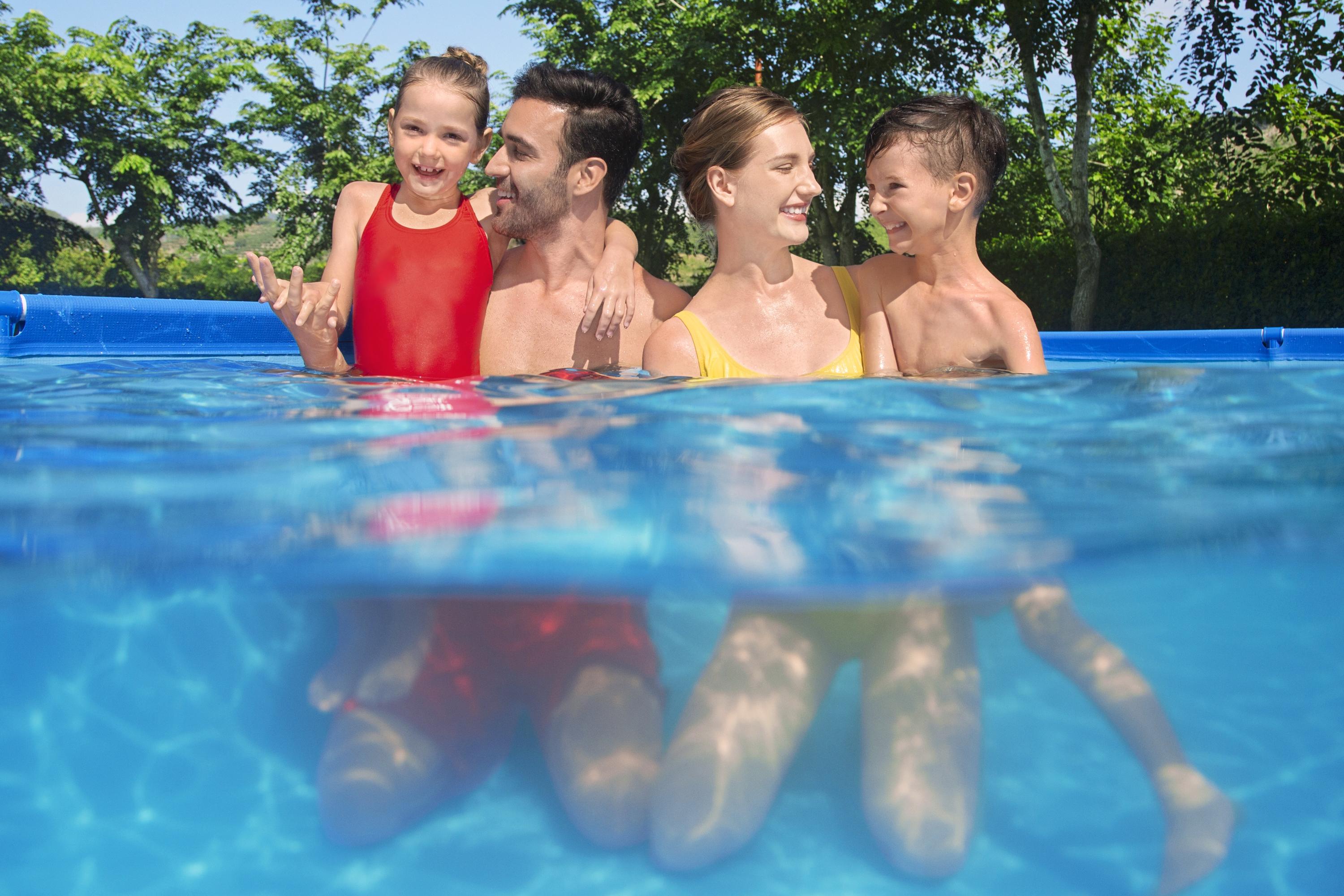 Piscina rettangolare Steel Pro 400x211x81cm Bestway 56424