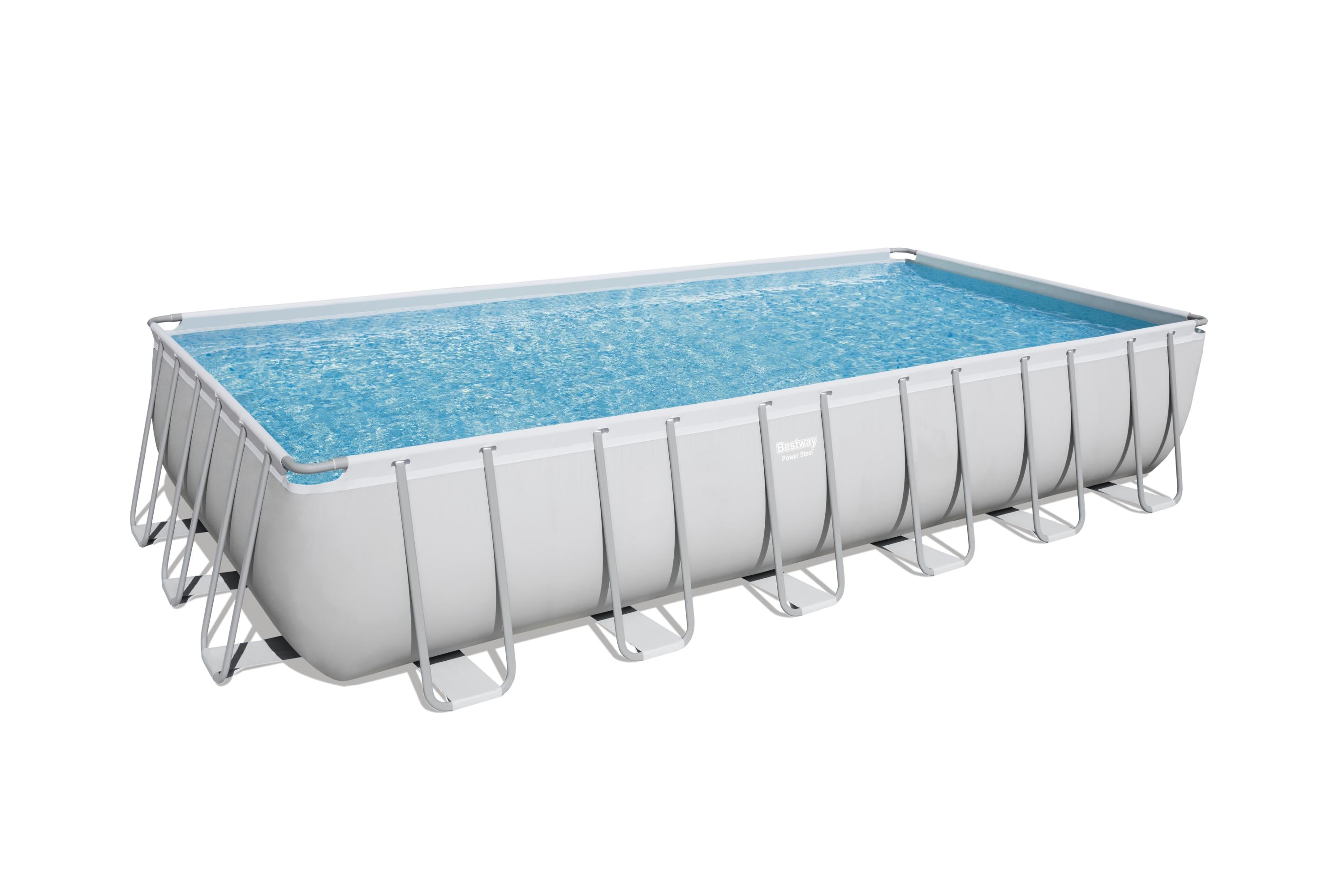 Piscina rettangolare con struttura Power Steel Frame 732X366X132 Bestway 56475