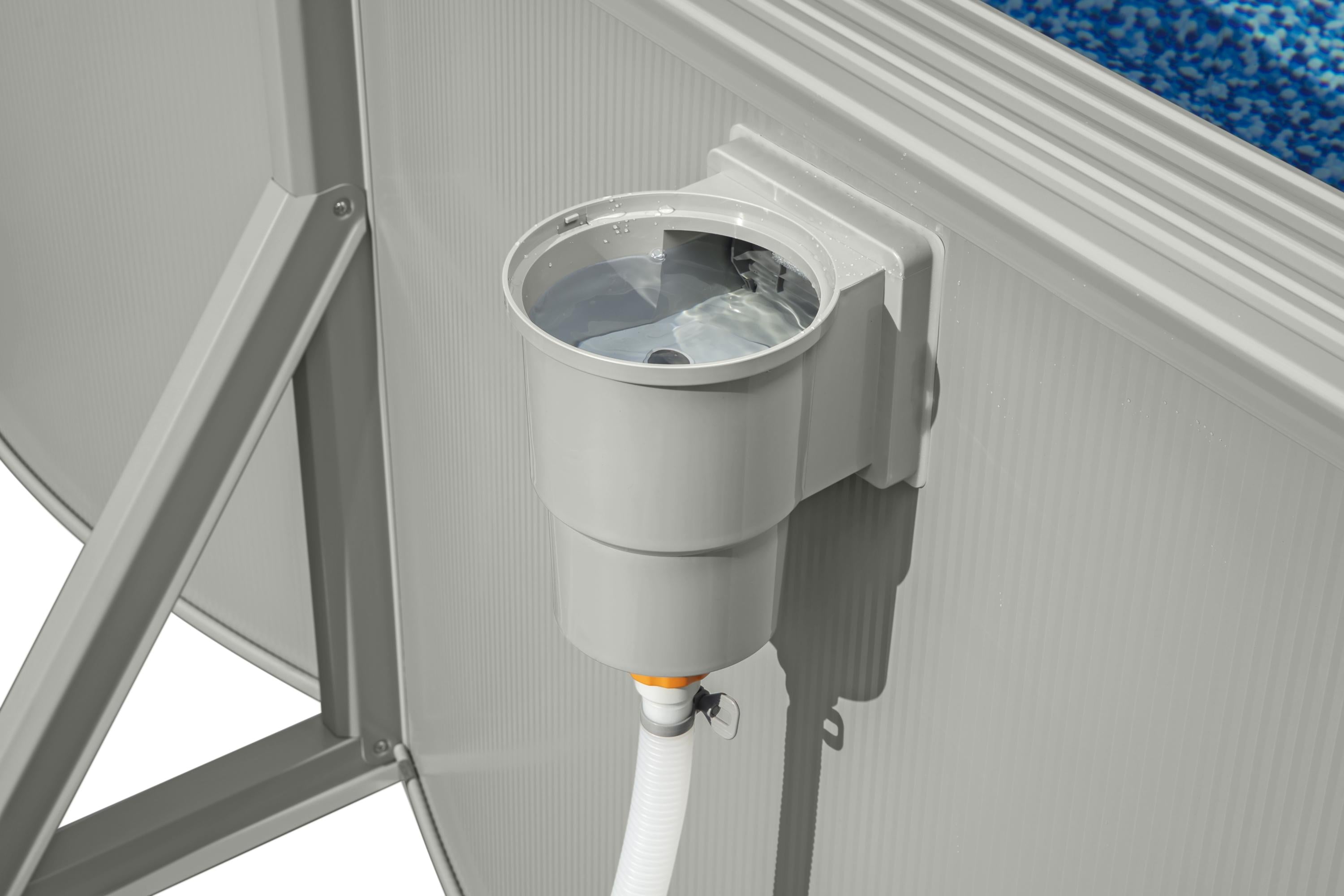 Piscina in acciaio fuori terra ovale Hydrium 500x360x120 cm Bestway 56586