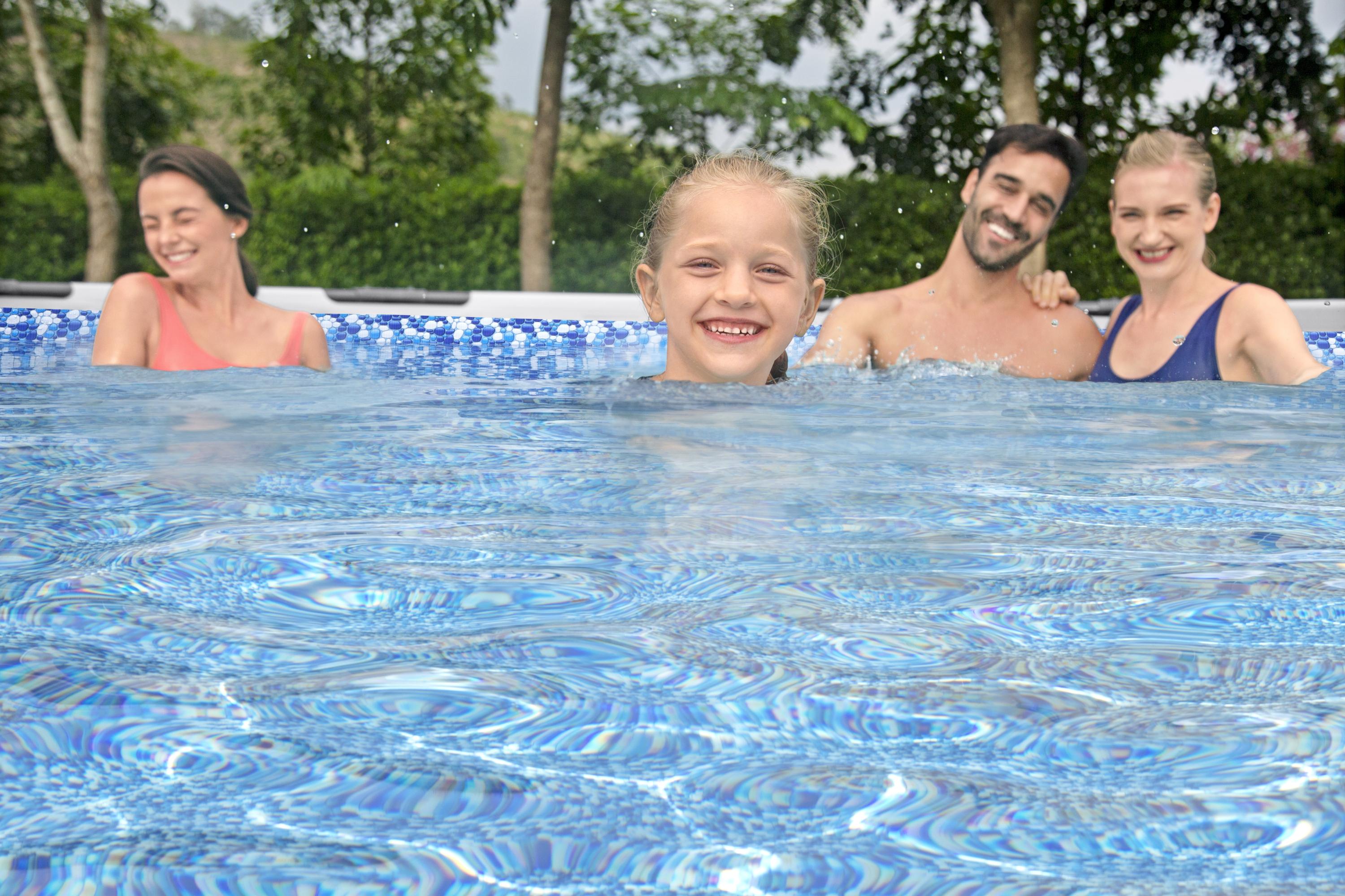 Piscina Tonda con struttura Steel Pro MAX 427x84 cm Bestway 56595