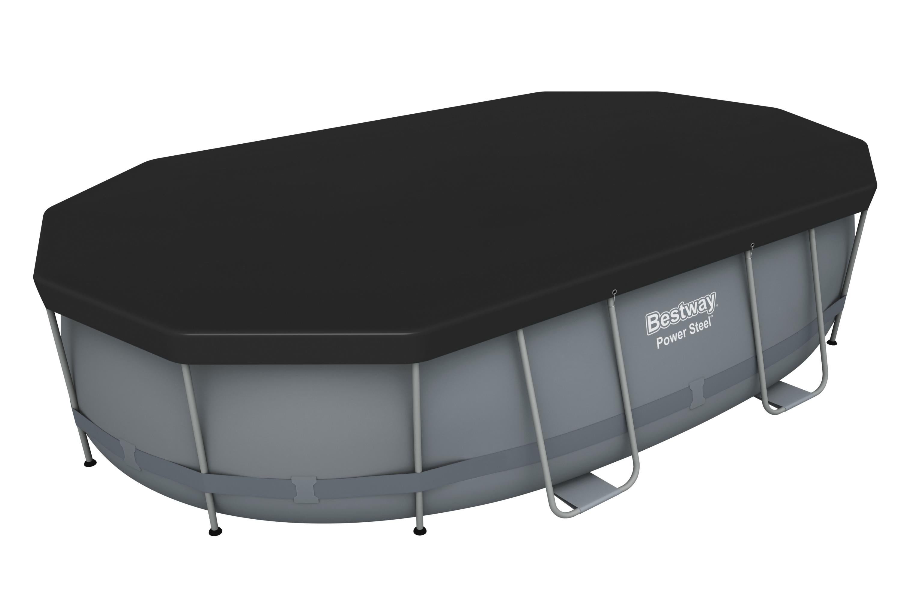 Piscina fuori terra Ovale Power Steel da 488X305X107 cm Bestway 56448