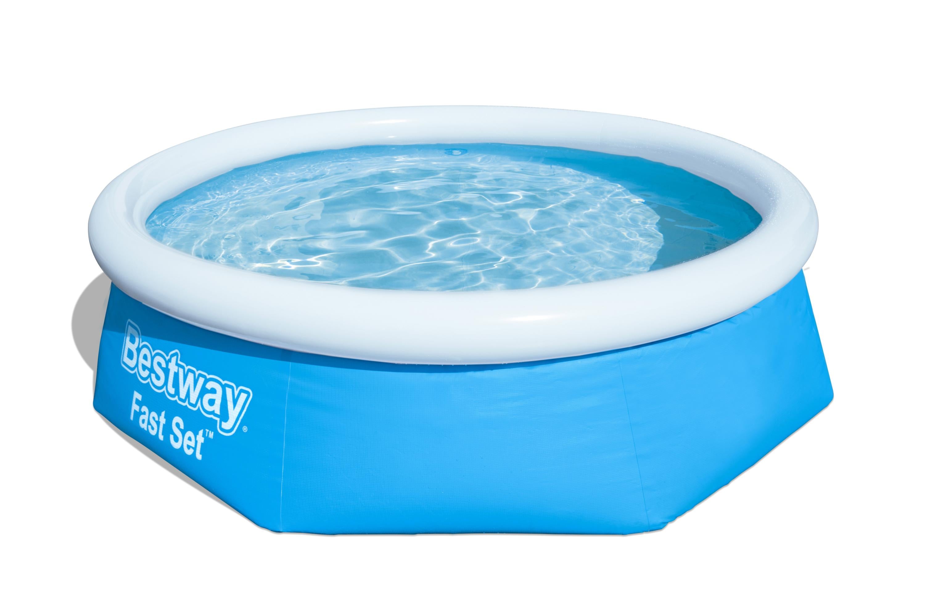 Piscina autoportante fast set con anello tonda Bestway 57265