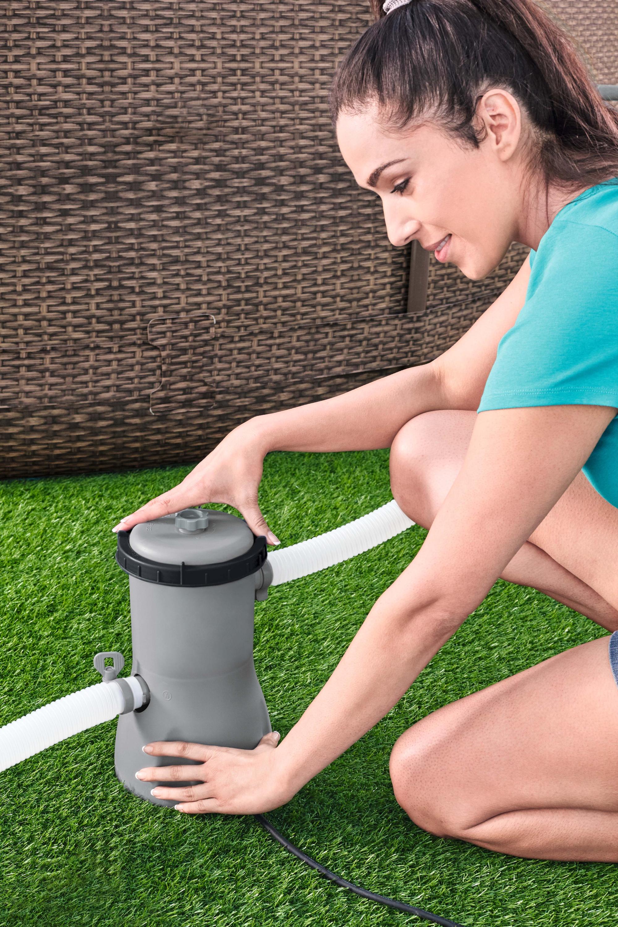 Pompa filtro depuratore per piscine a cartuccia 32W Bestway 58386