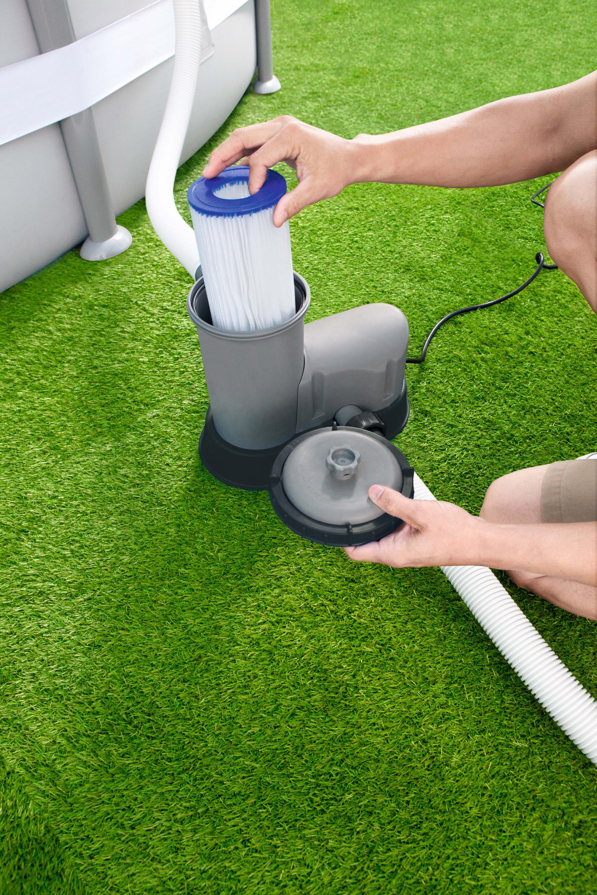 Pompa filtro depuratore per piscine a cartuccia 86 W Bestway 58389