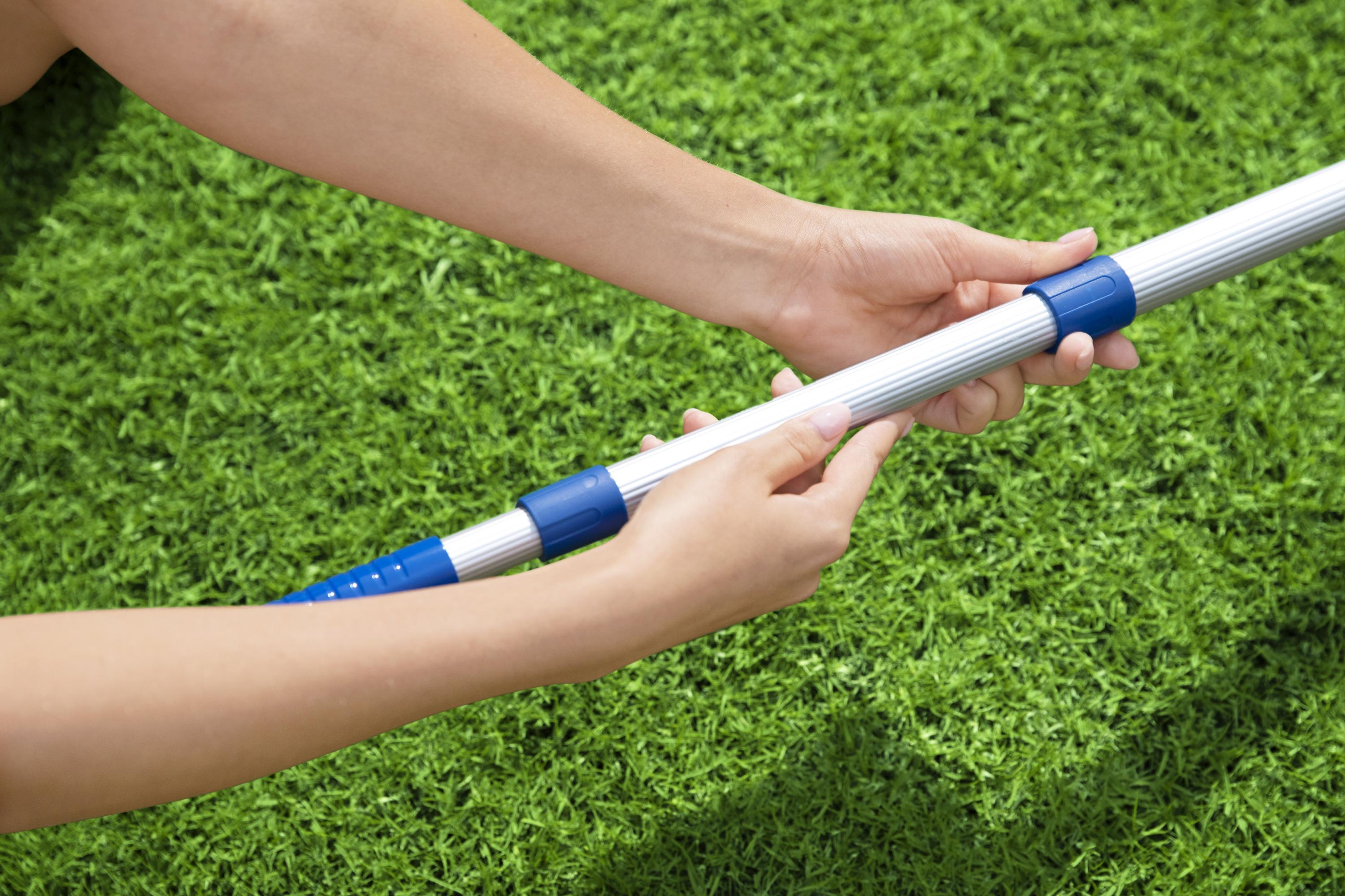 Retino pulizia piscine e spa raccogli foglie insetti con manico Bestway 58635