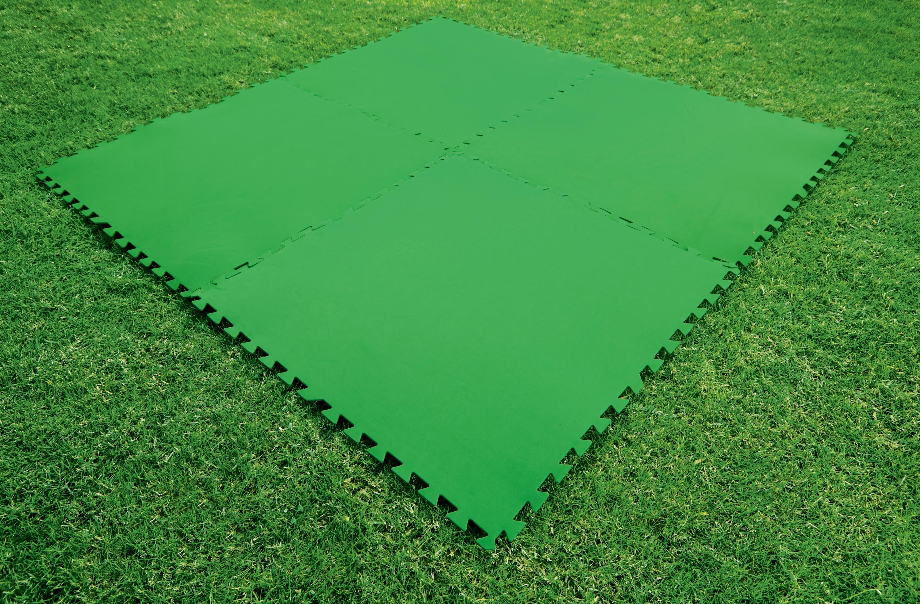 Tappeto ad incastro puzzle sotto piscina e giochi componibile e protettivo Bestway 58636