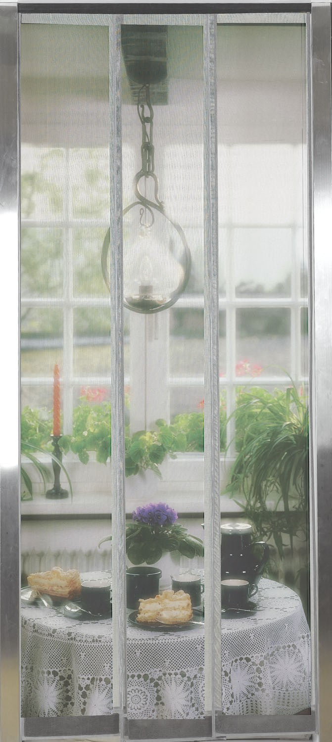 Zanzariera Fiber per porta 4 teli 100x220cm Stop Inset