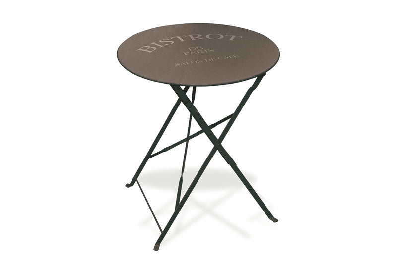 Set tavolo + due sedie in metallo da esterno  richiudibile e sal