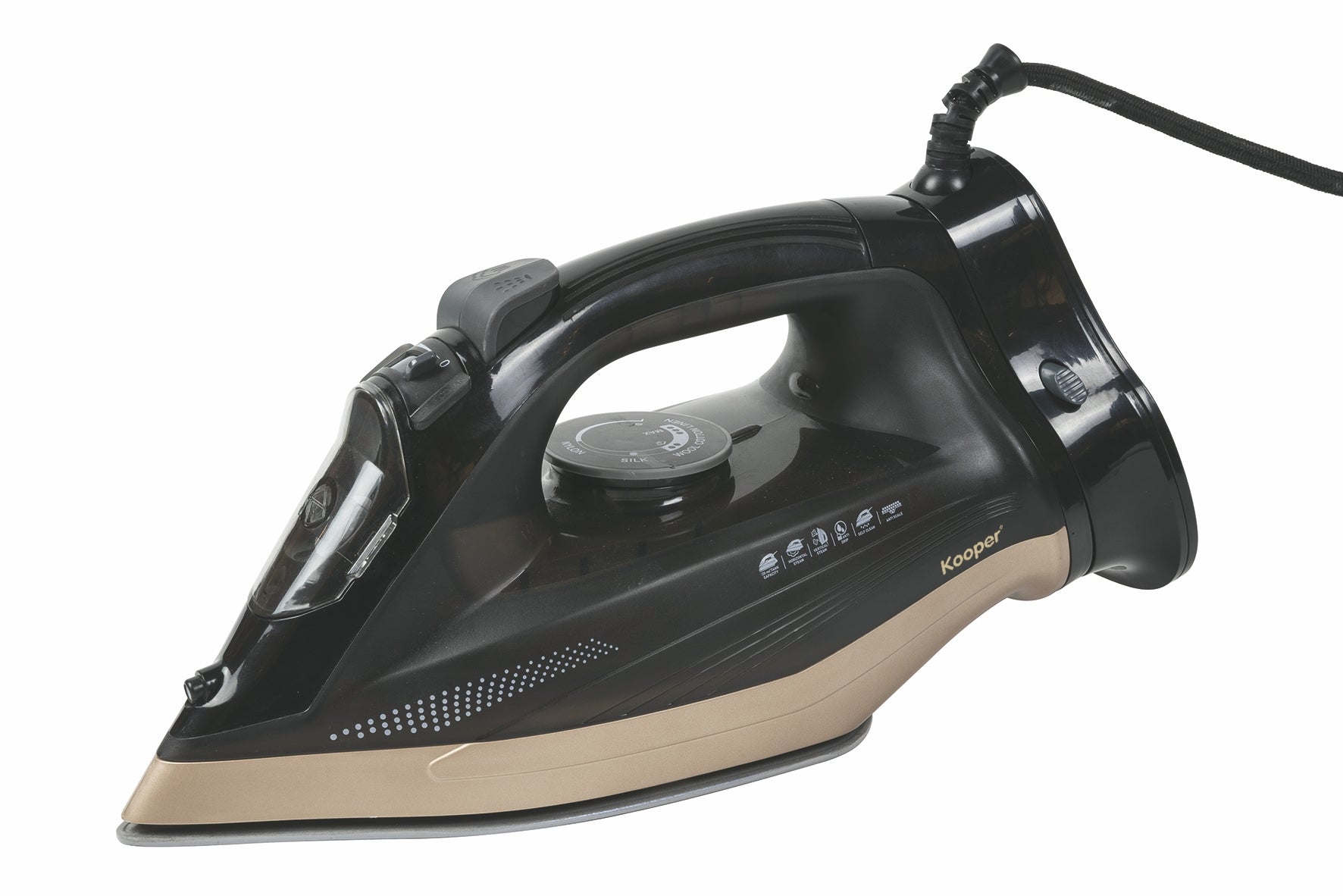 Nerone Ferro a vapore cordless piastra in ceramica 2200W