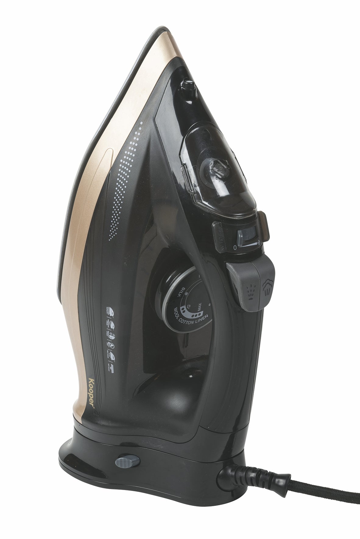 Nerone Ferro a vapore cordless piastra in ceramica 2200W