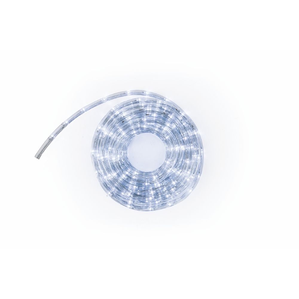 Tubo 360 led bianco freddo, 8 giochi luce, usoesterno 20 m 6W